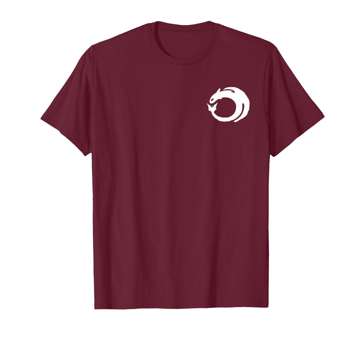 Dreamworks How To Train Your Dragon Logo Black & White F&B T-Shirt