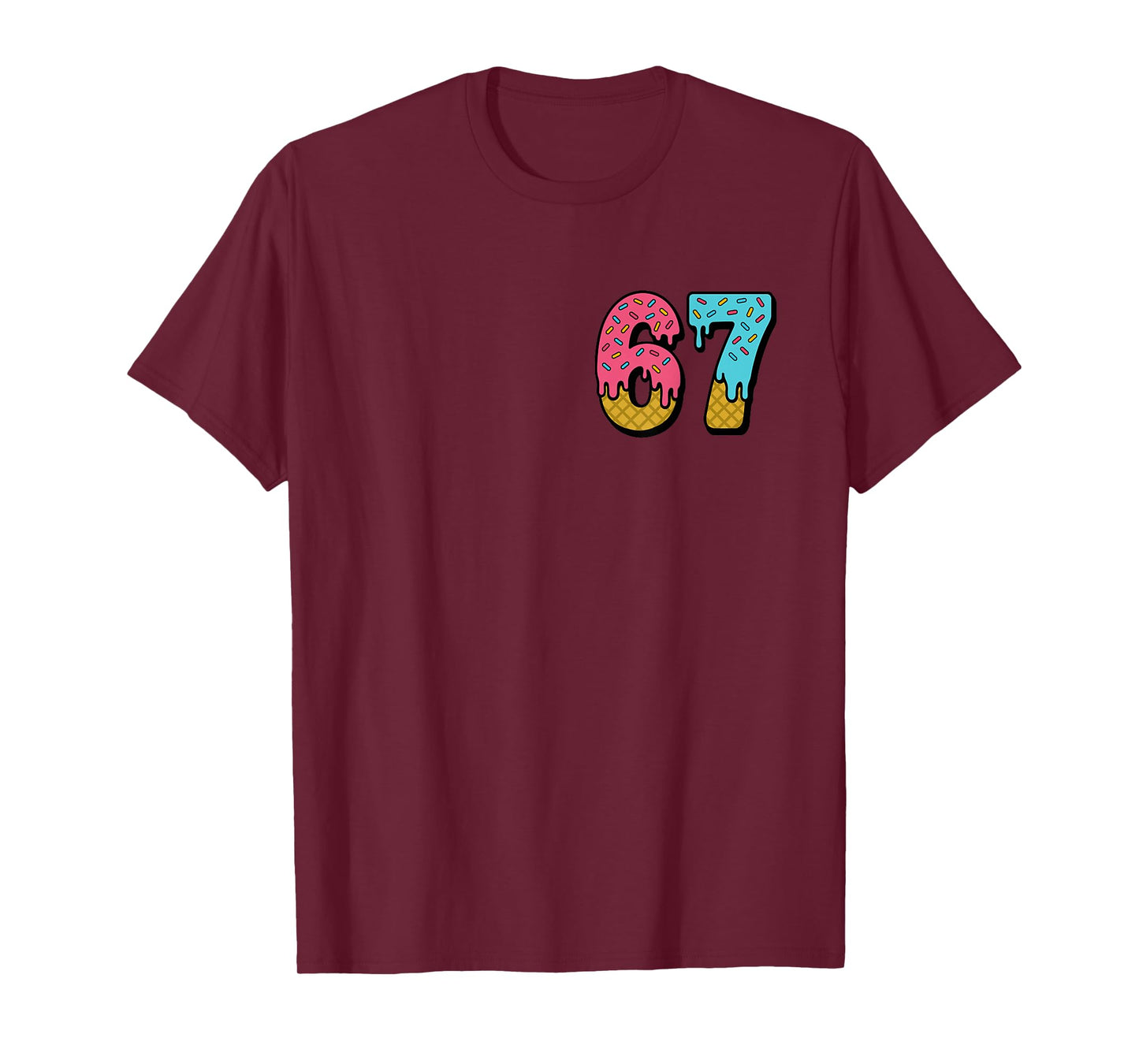 67 Mason Halloween Meme Funny Six Seven 6 7 Slang T-Shirt