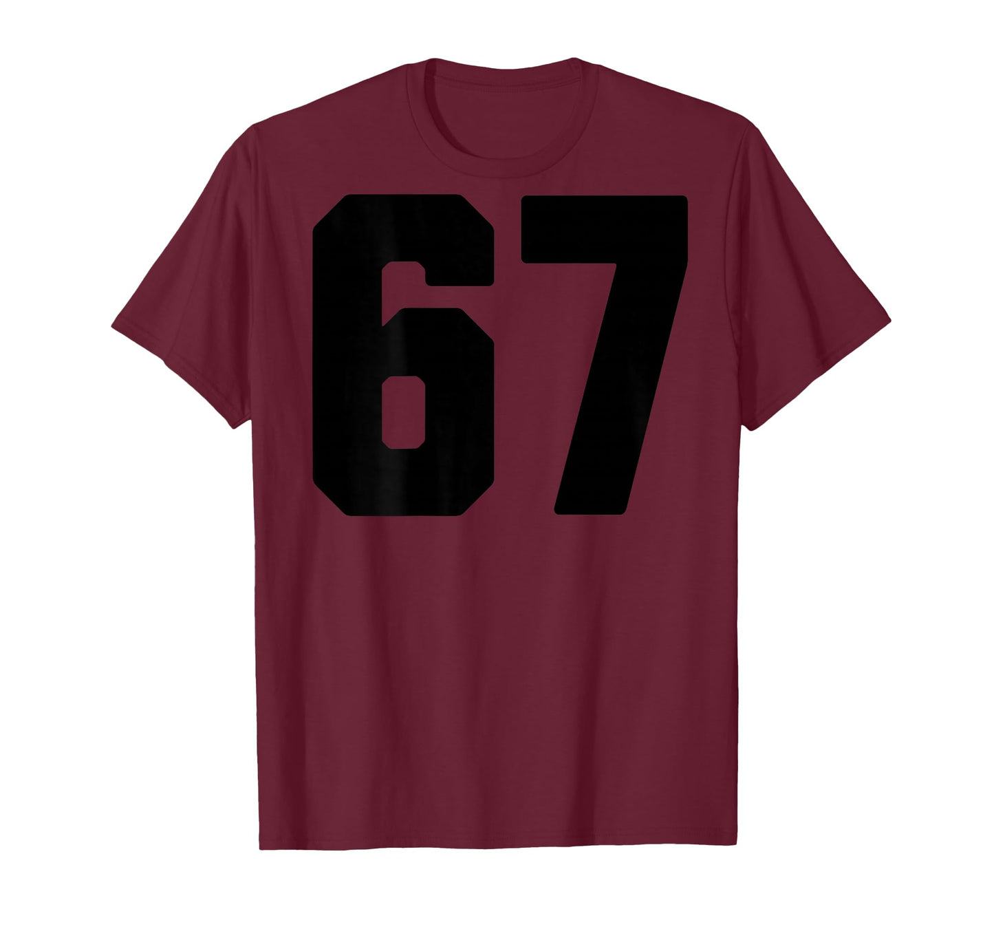Halloween Viral Internet Meme #67 Sports Jersey Number 67 T-Shirt
