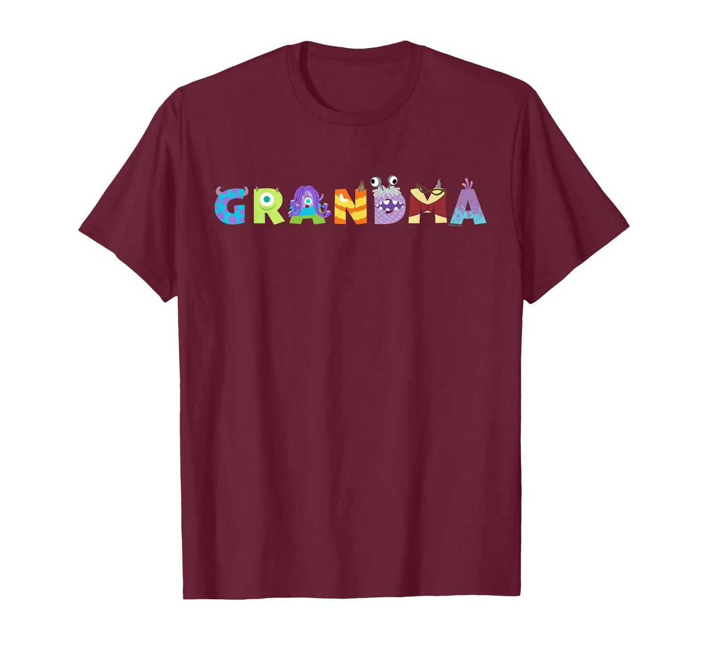 Disney & Pixar's Monsters, Inc. Grandma Family Trip Vacation T-Shirt