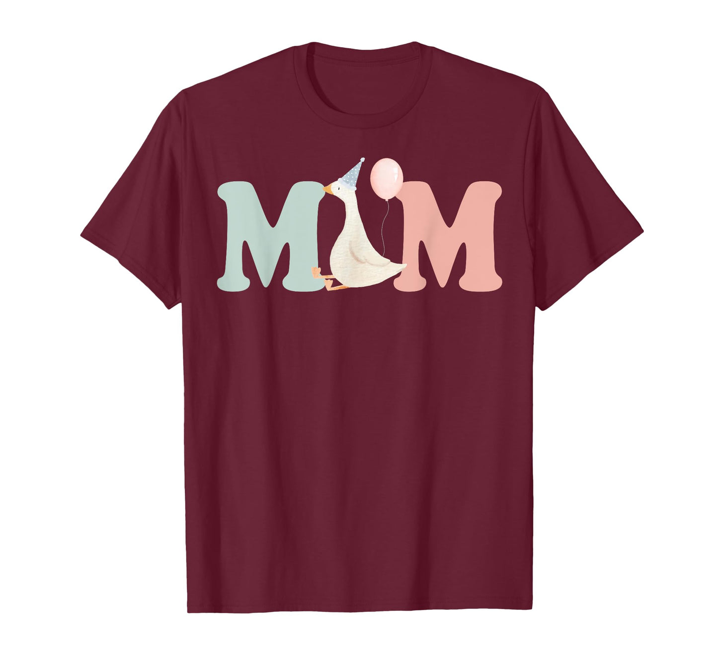 One Silly Goose Mom 1st First Birthday Family Matching T-Shirt