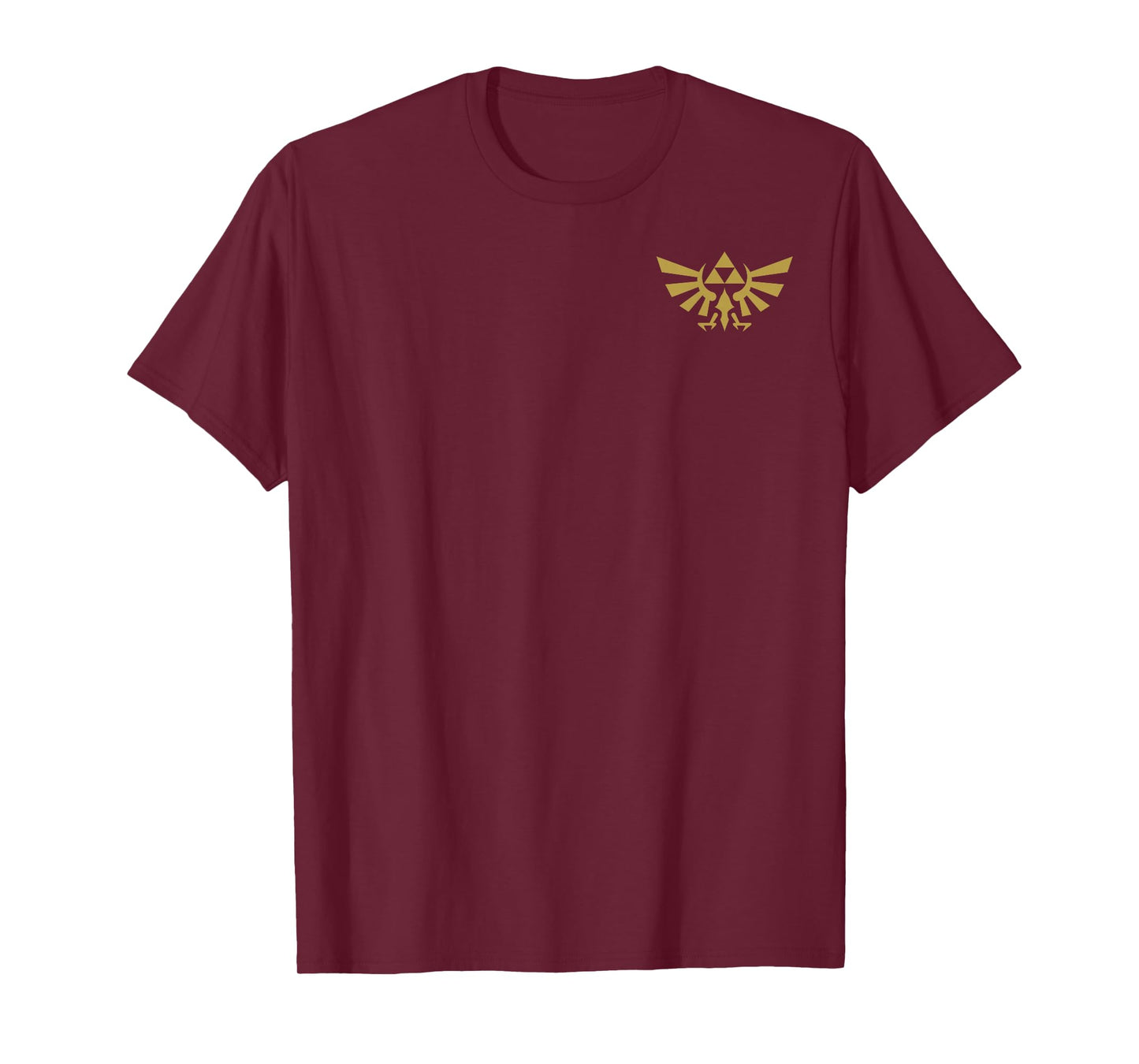 The Legend of Zelda Ocarina Of Time Gold Triforce T-Shirt