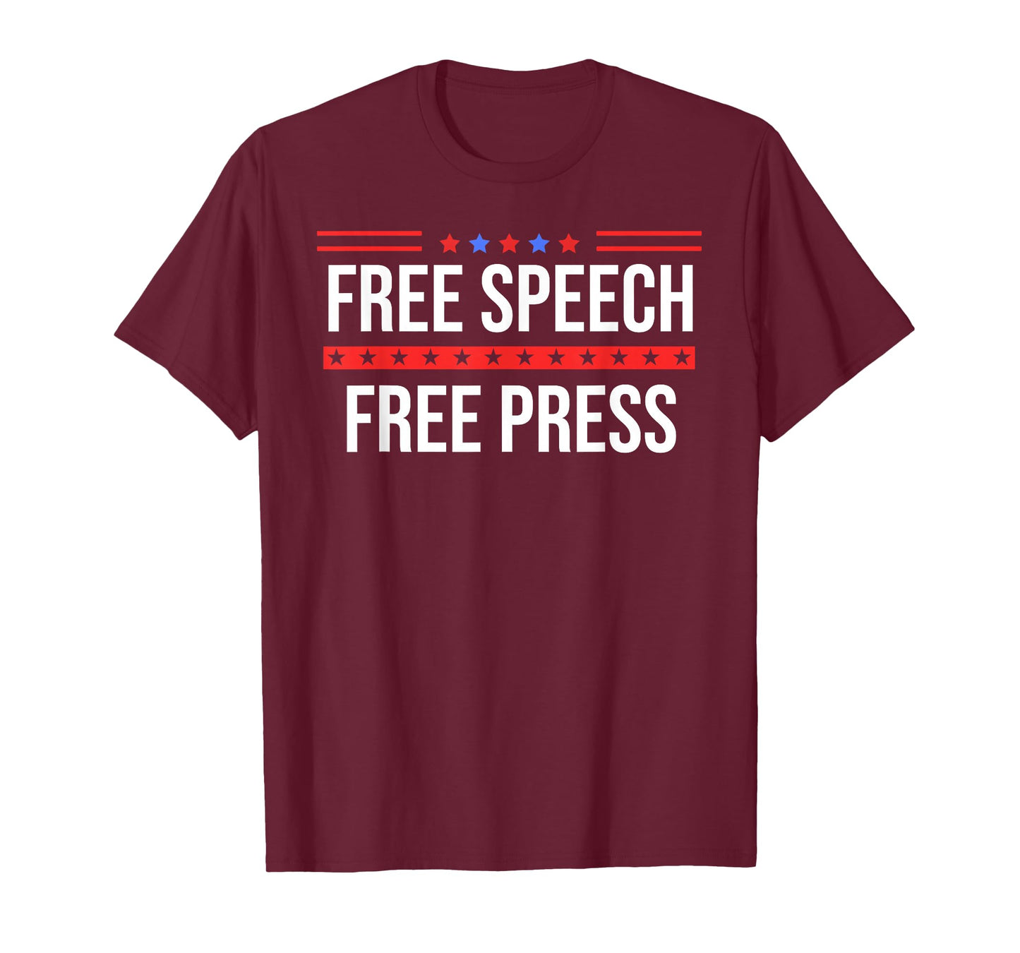 Free Speech Free Press Protect Freedom of Speech Resistance T-Shirt