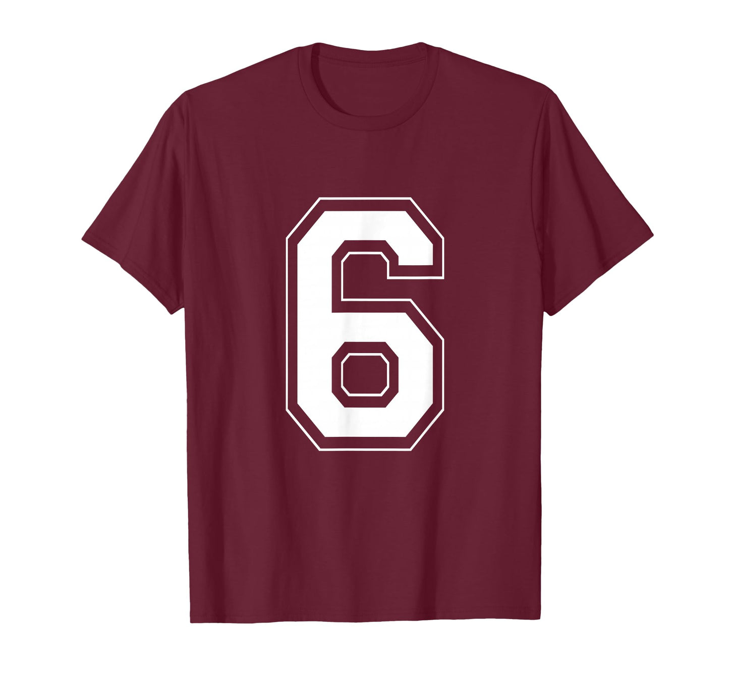 Number 6 Funny Meme Saying 6 7 Six Seven 6th Birthday 6 Year T-Shirt