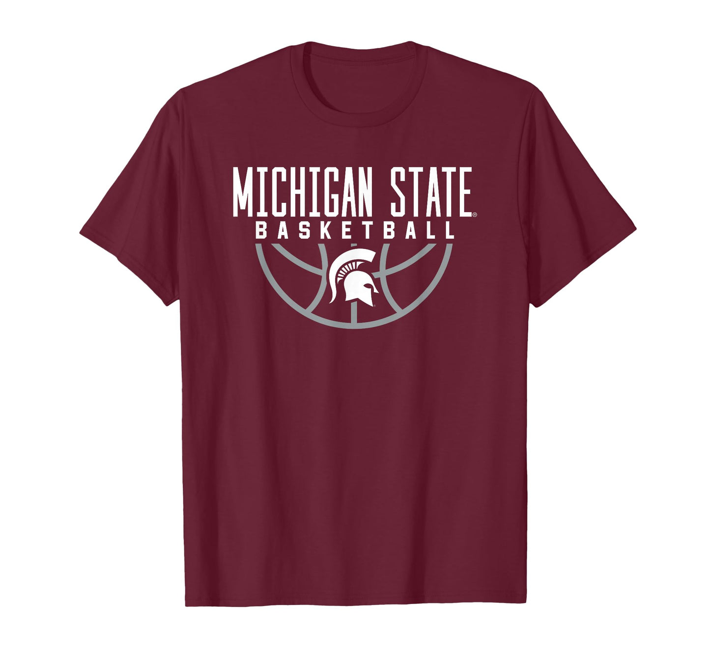 Michigan State MSU Spartans Basketball Arch T-Shirt