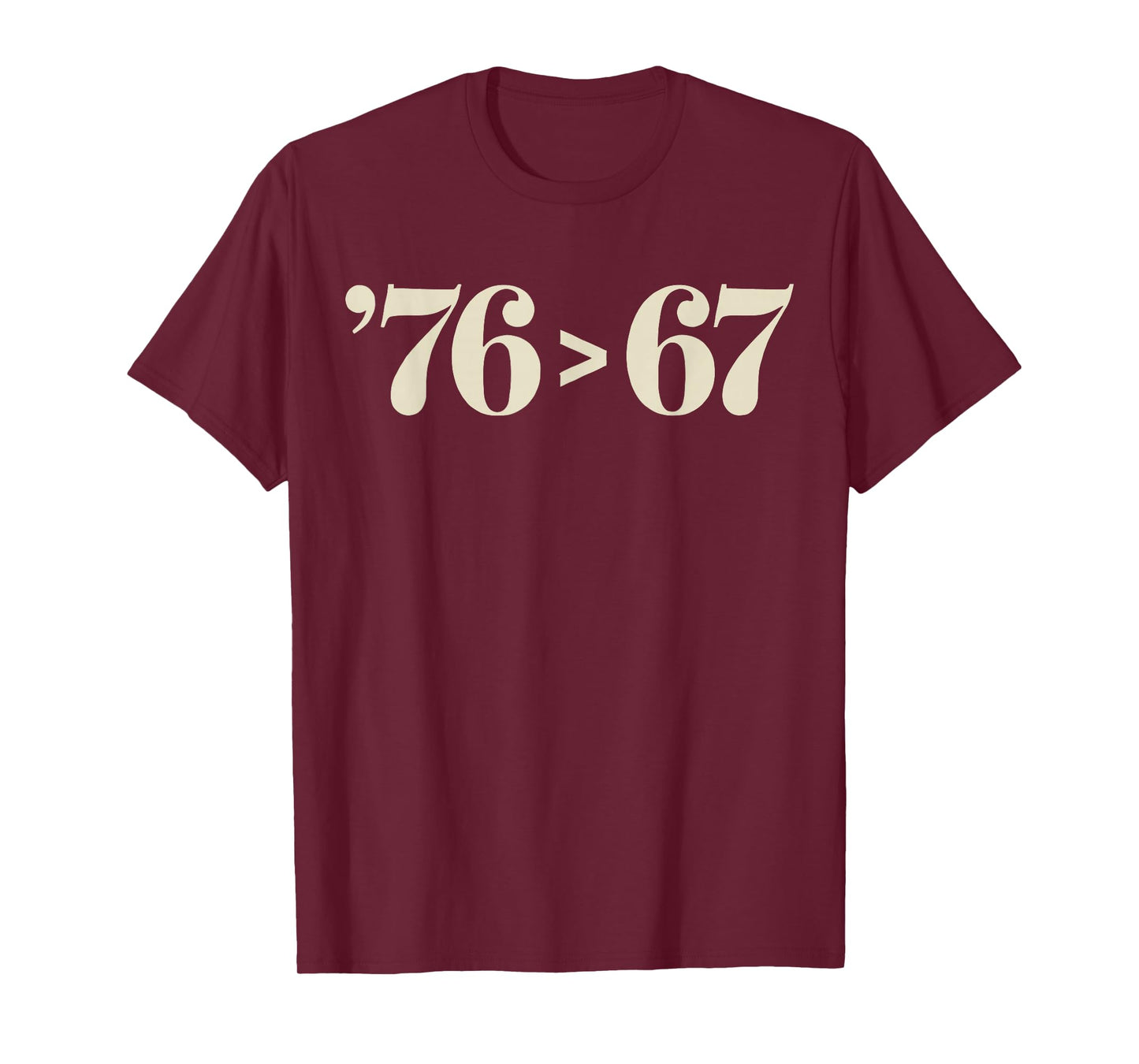 76 > 67 Self-Evident - Make History Fun Original T-Shirt