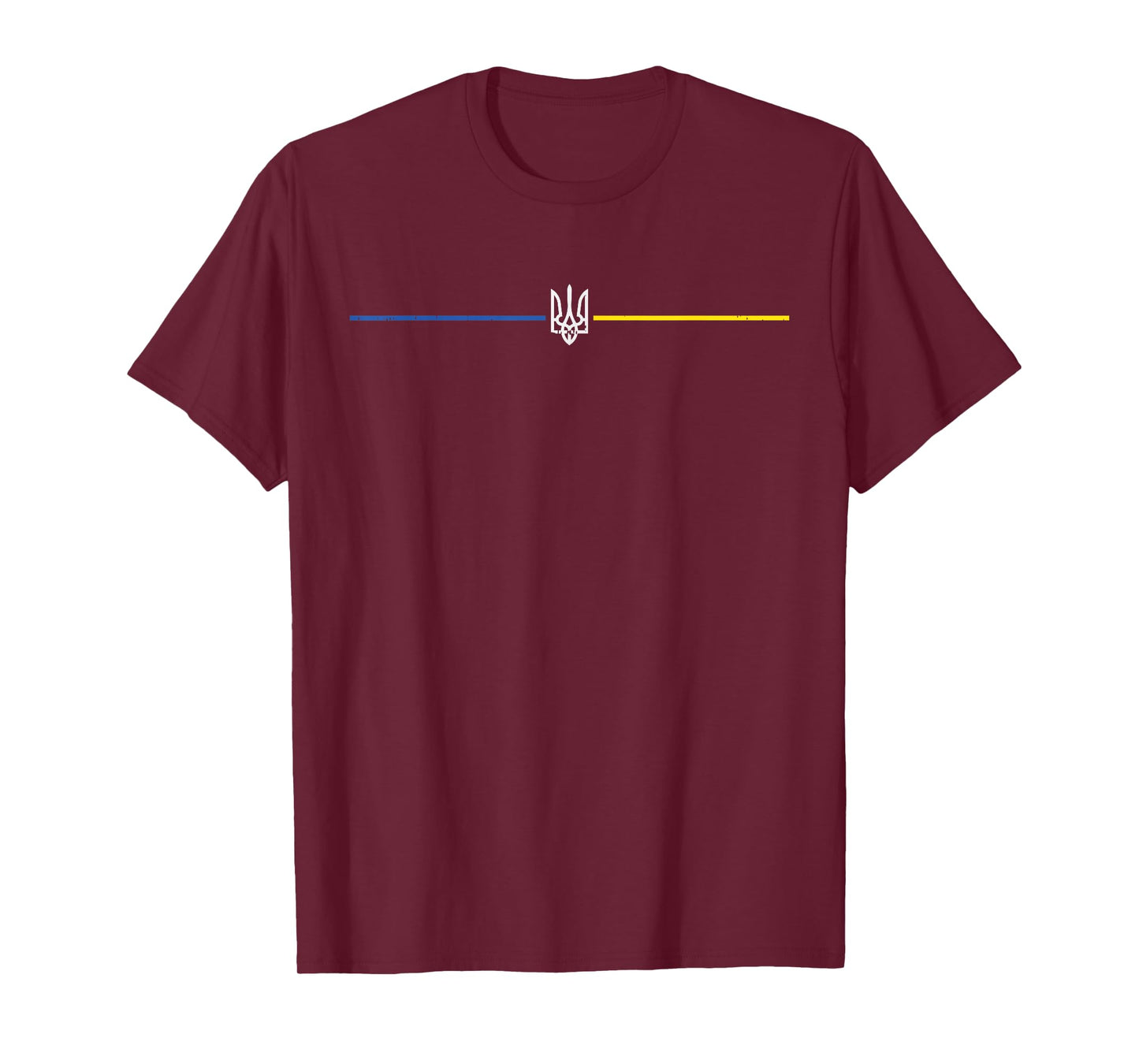 Trident Ukraine Lines Ukrainian Heraldic Crest Women Men Kid T-Shirt