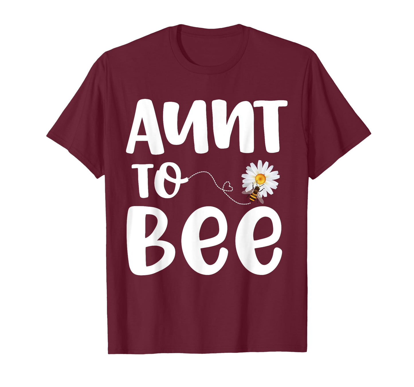 Pregnancy Announcement Aunt To Bee Gender Reveal Baby Shower T-Shirt