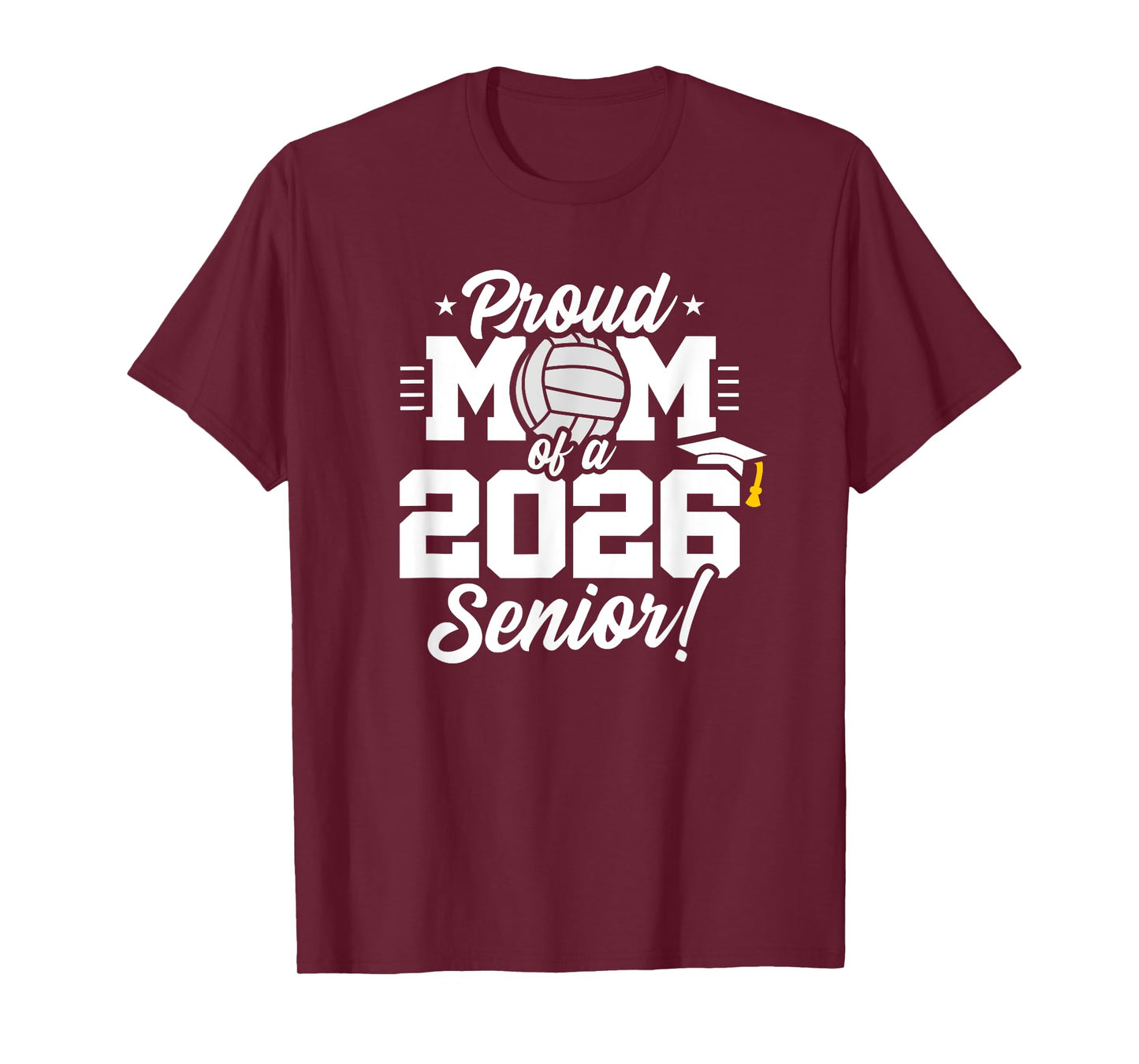 Class of 2026 - Senior Year - Volleyball Mom - Senior 2026 T-Shirt