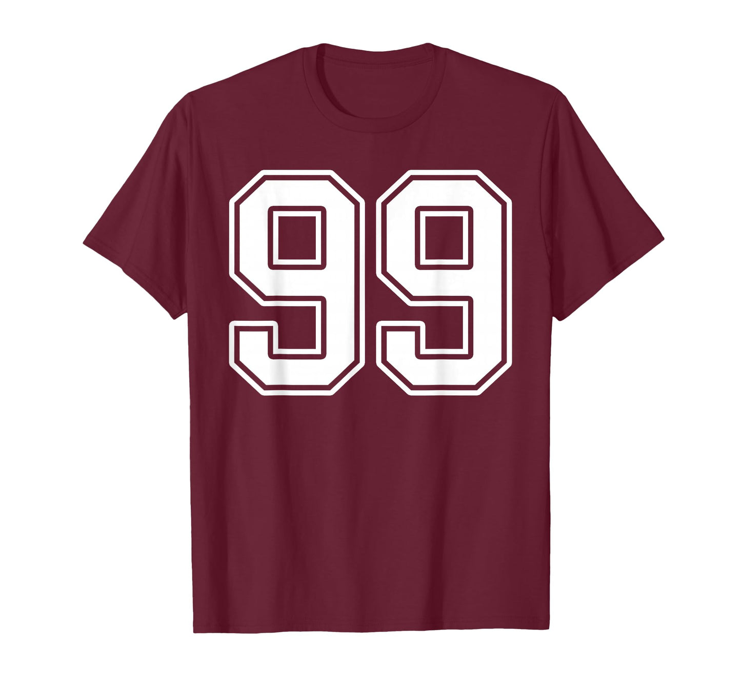 Number 99 Fan Player Jersey Style #99 Men Women Kids T-Shirt