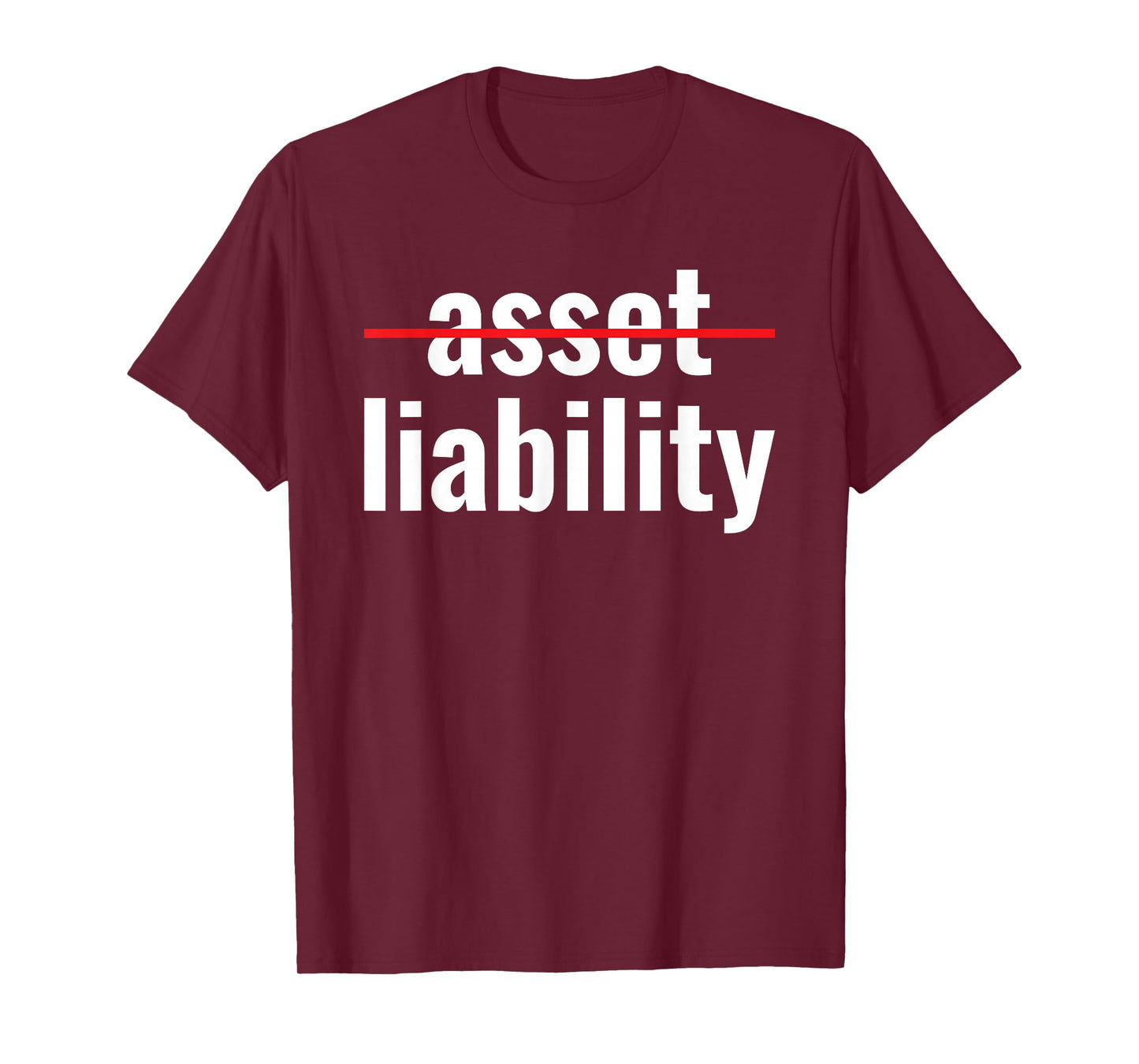Accounting CPA Finance Asset Liability Funny Accountant T-Shirt