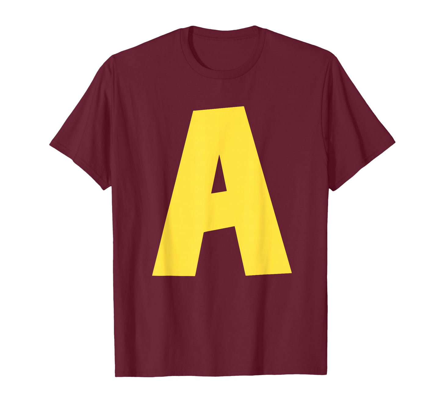 Letter A Funny Group Matching Halloween for Women Men Kids T-Shirt