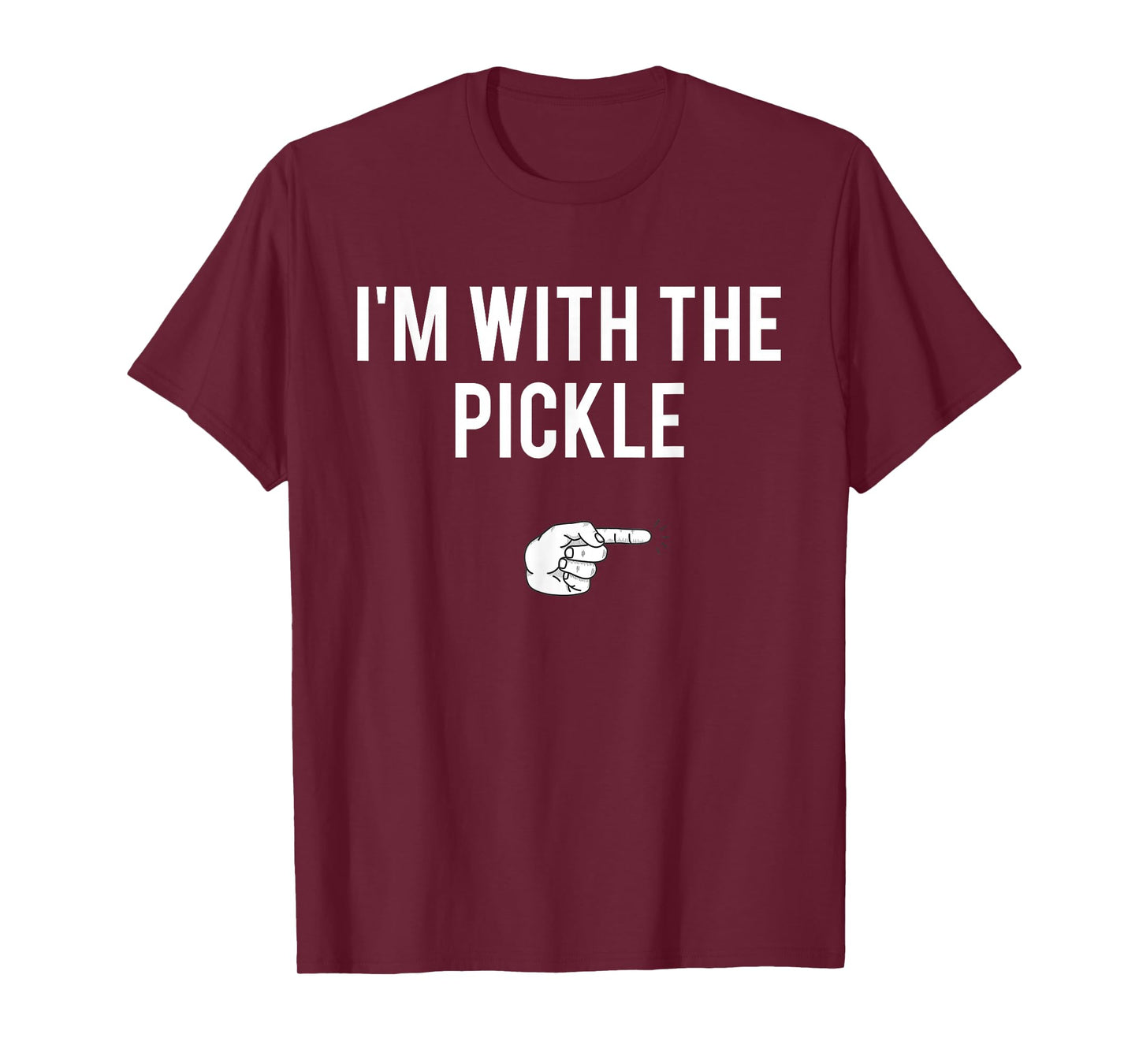 I'm With The Pickle Halloween Costume Party Matching Pickle T-Shirt