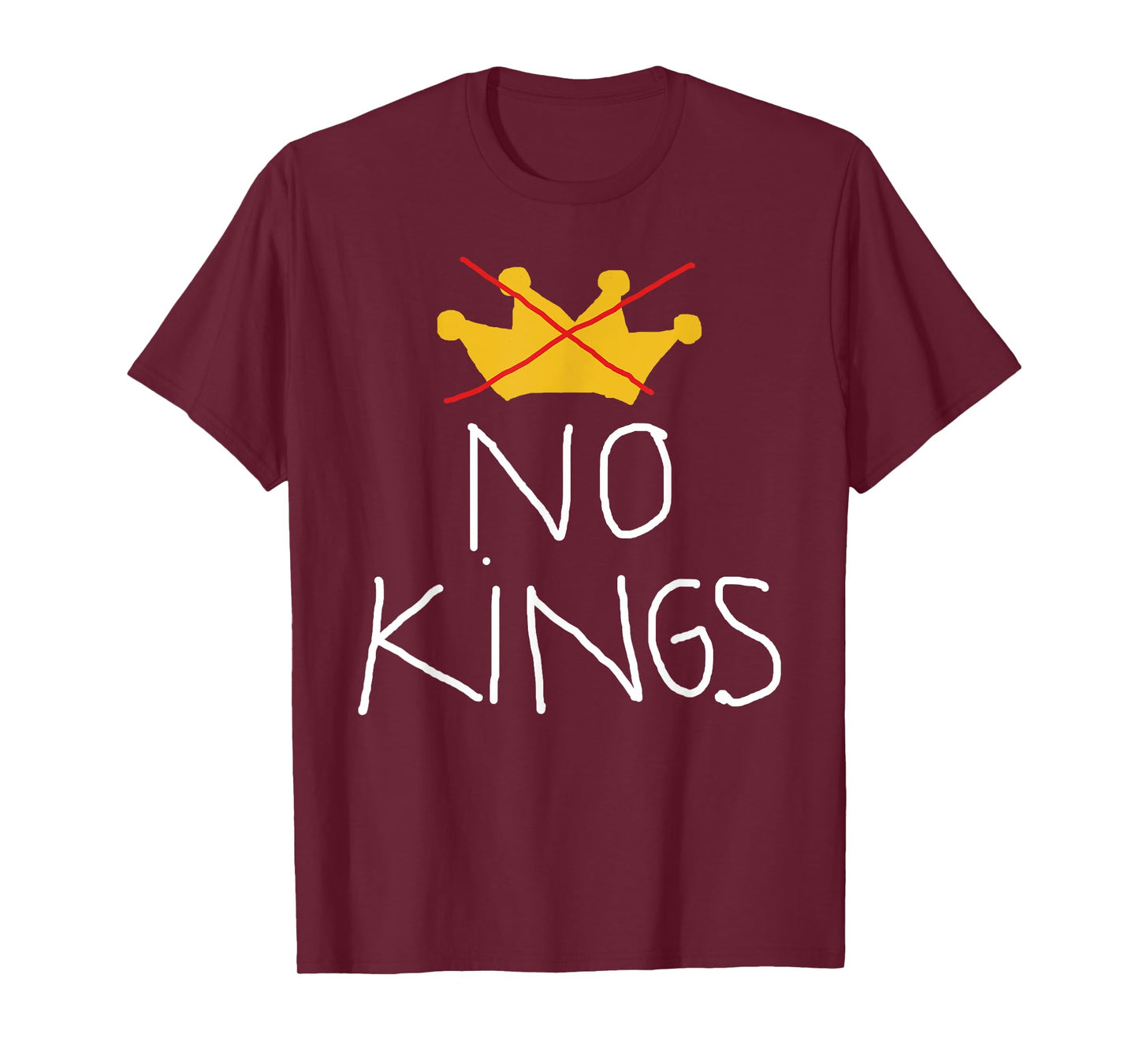 No Kings Since 1776 USA Flag Patriotic 4th Of July T-Shirt