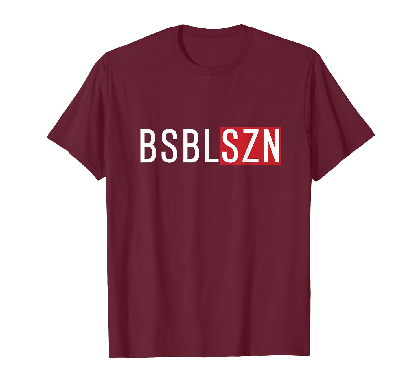 BSBLSZN Baseball Lifestyle Swing Hard Run Fast Dirt Grit T-Shirt