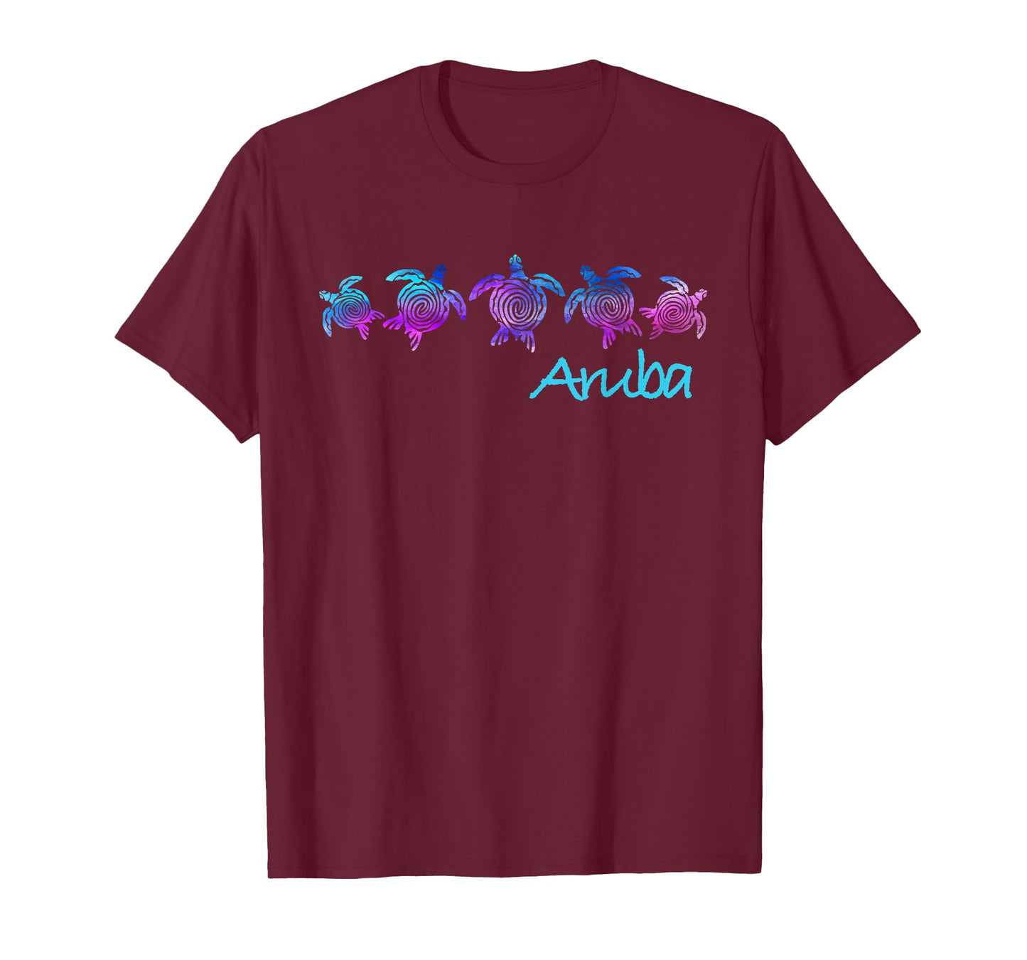 Aruba Beach Design / Tribal Turtle Gift T-Shirt