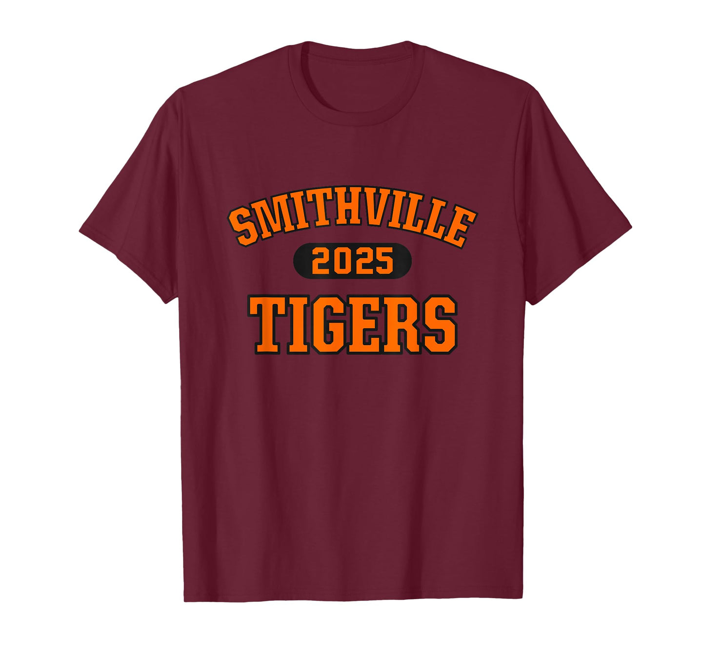 Smithville Tigers High School Arch 2025 T-Shirt