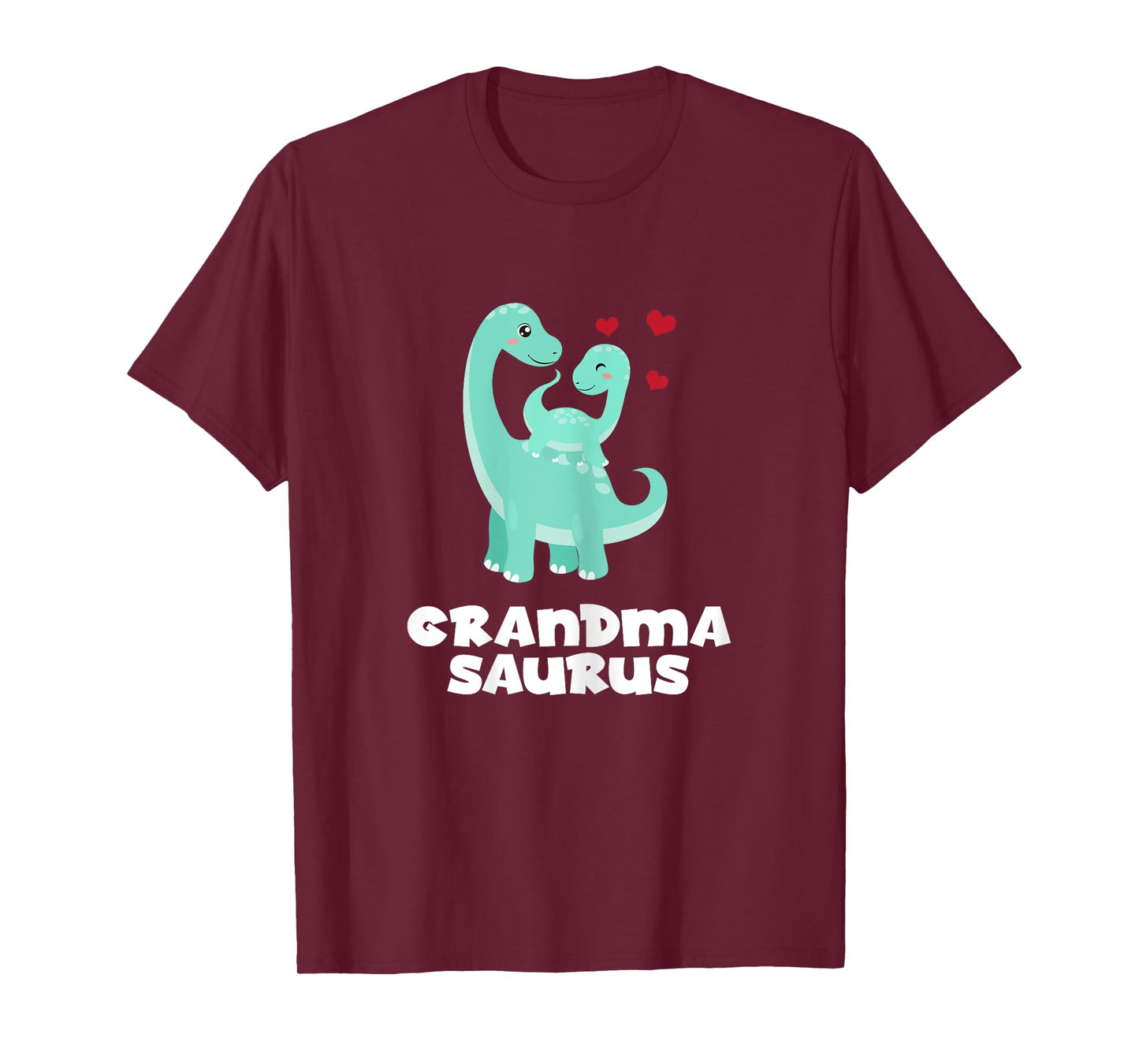 Grandmasaurus Funny Dinosaur Baby Shower Grandma New Baby T-Shirt