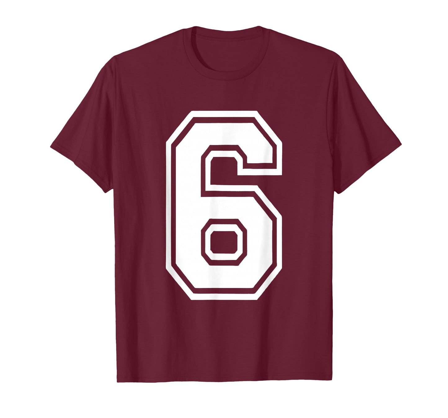 Funny Number 6 67 Meme Costume Matching Group Halloween T-Shirt