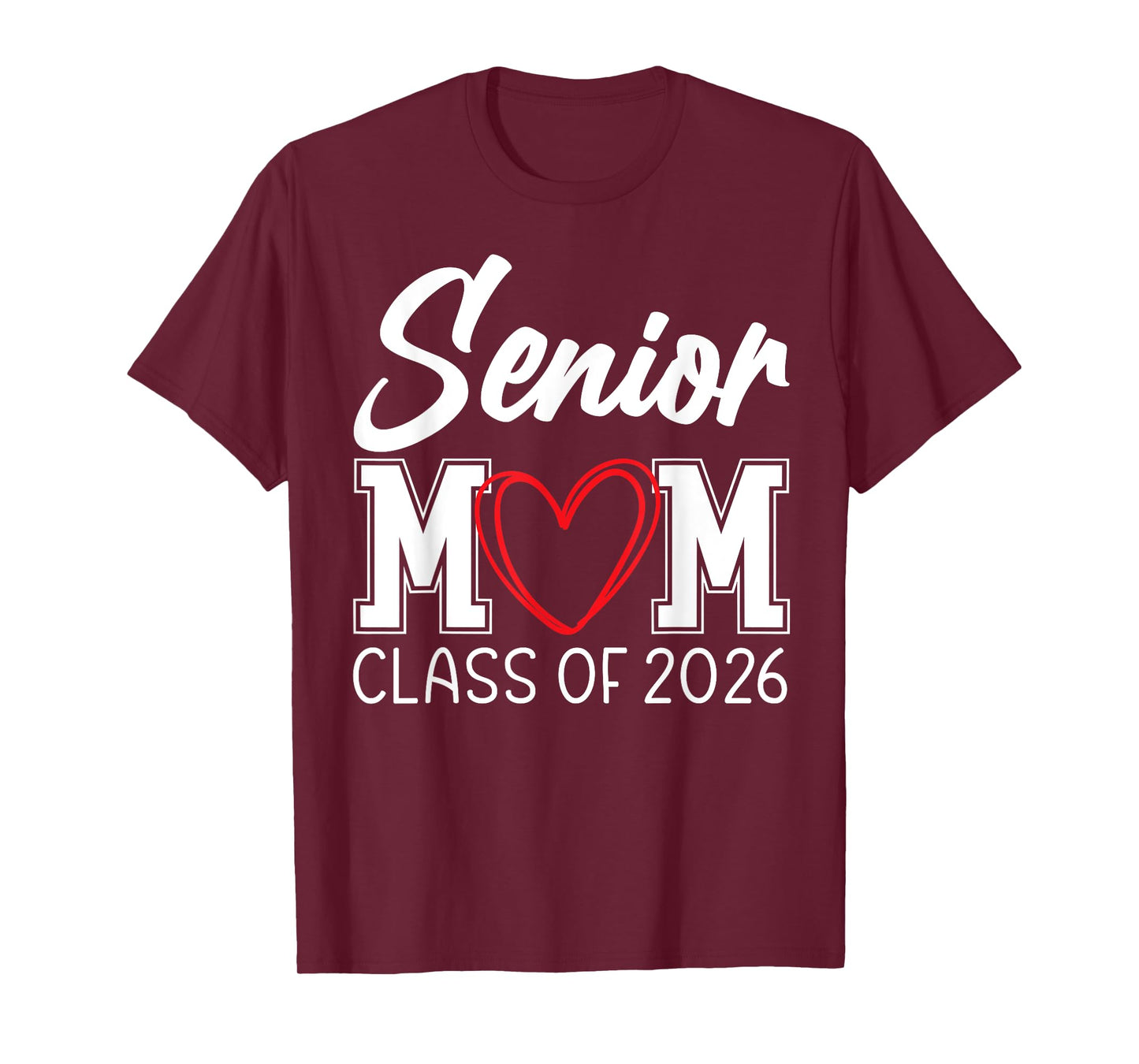 Senior Mom Class of 2026 Graduation T-Shirt