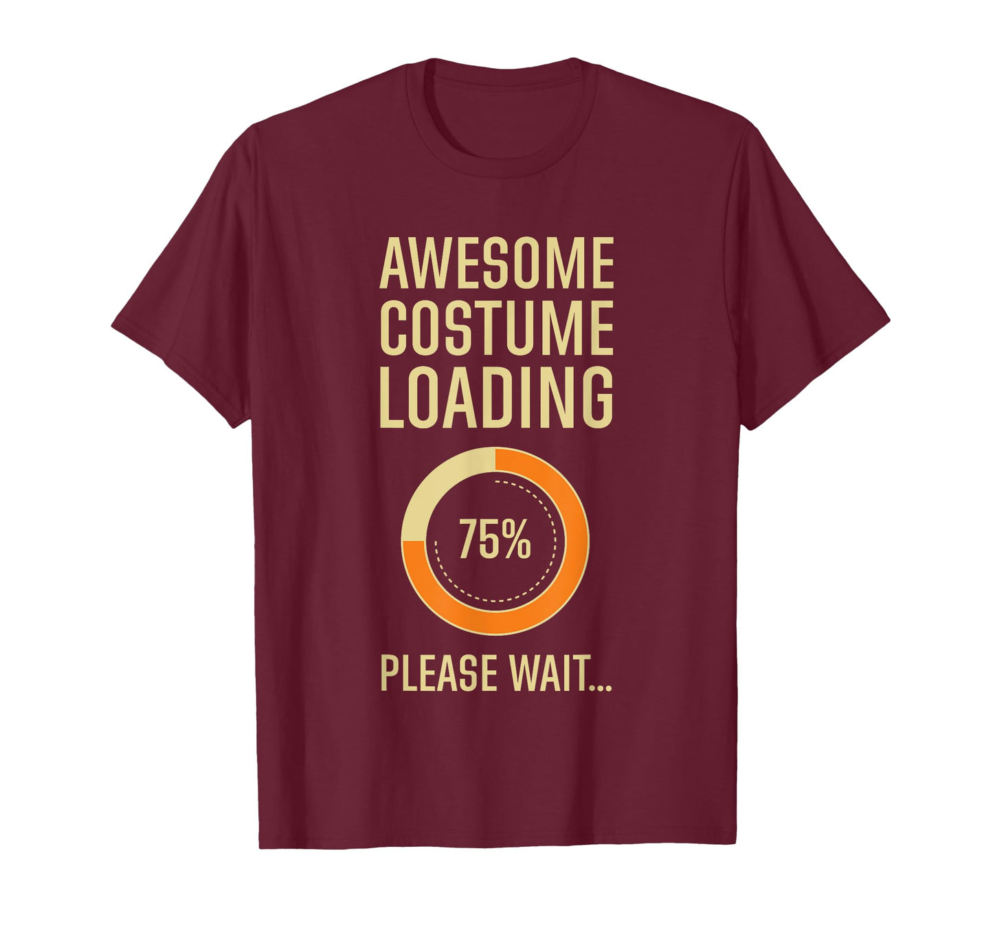 Costume Loading Programmer Gamer Nerd Geek Techie Halloween T-Shirt