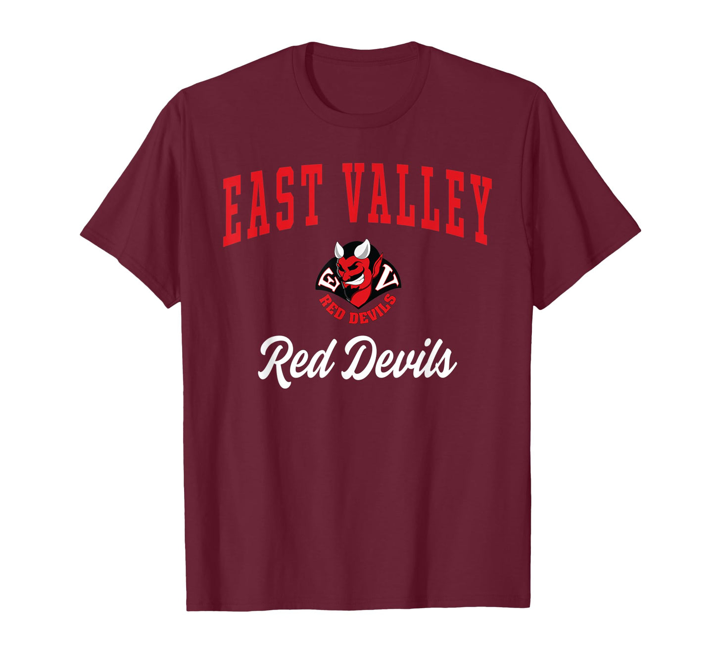 East Valley High School Red Devils T-Shirt