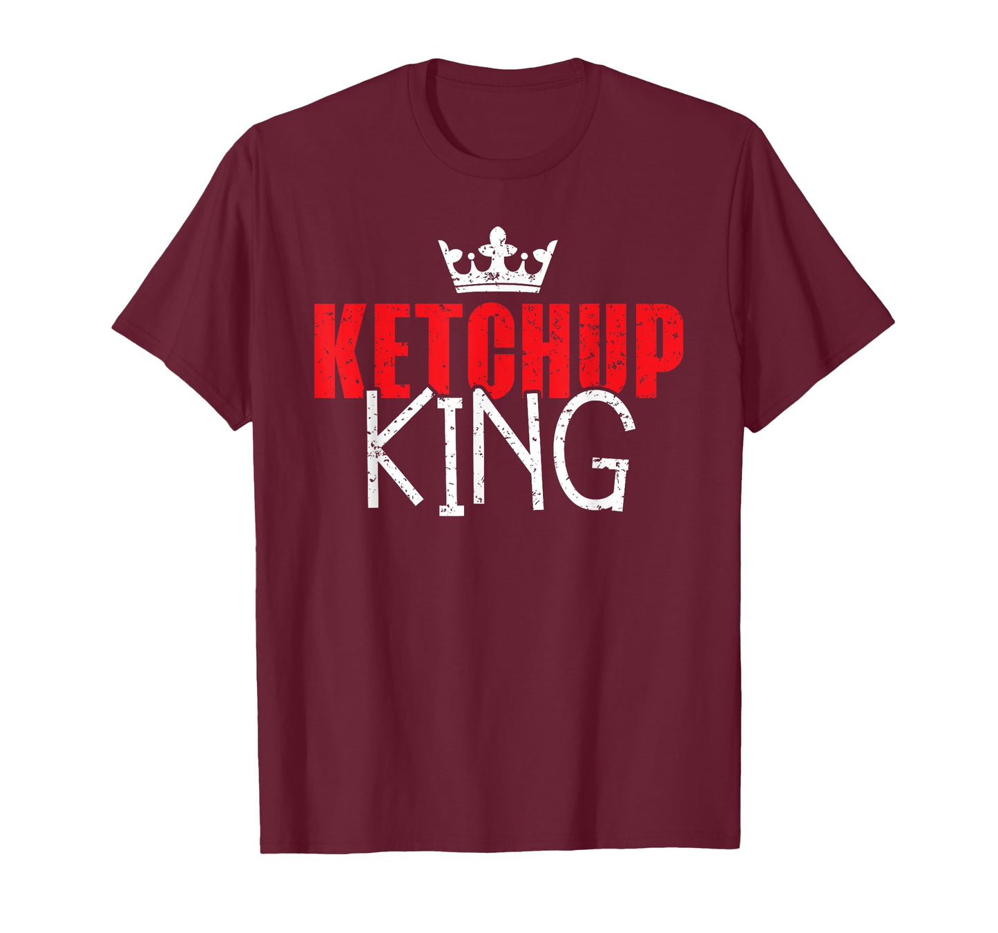Condiments Food Lover Tomato Ketchup King T-Shirt