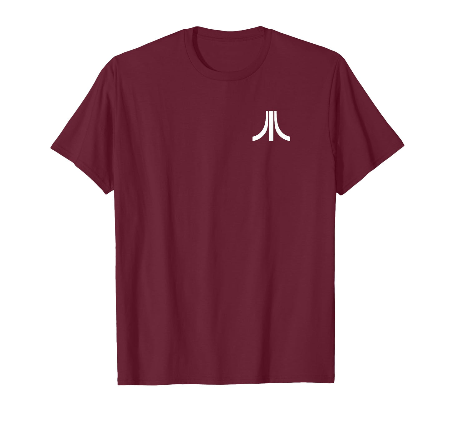 ATARI Front & Back Printed Repeating Logo Retro Video Game T-Shirt