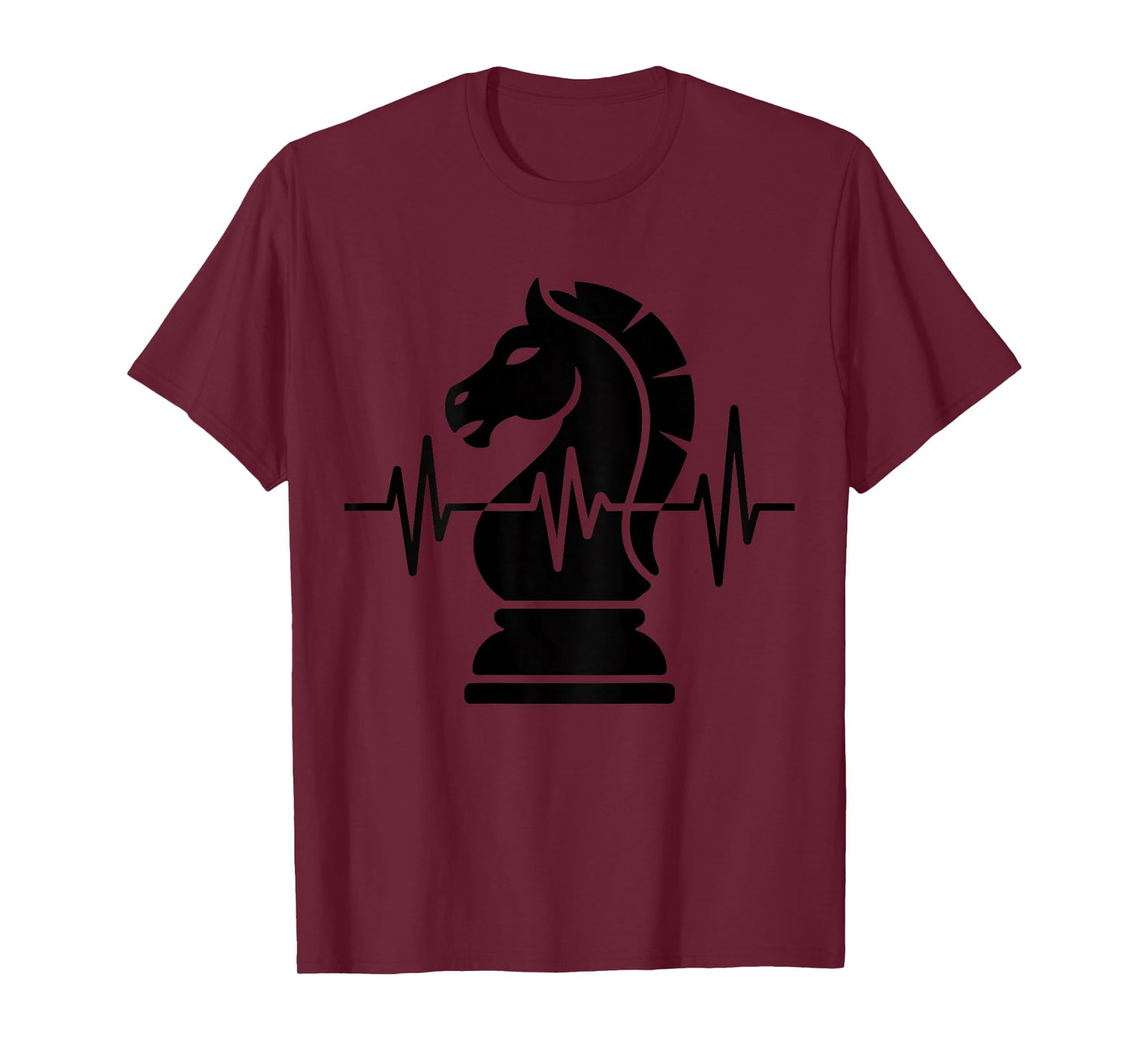 Knight Chess Heartbeat T-Shirt
