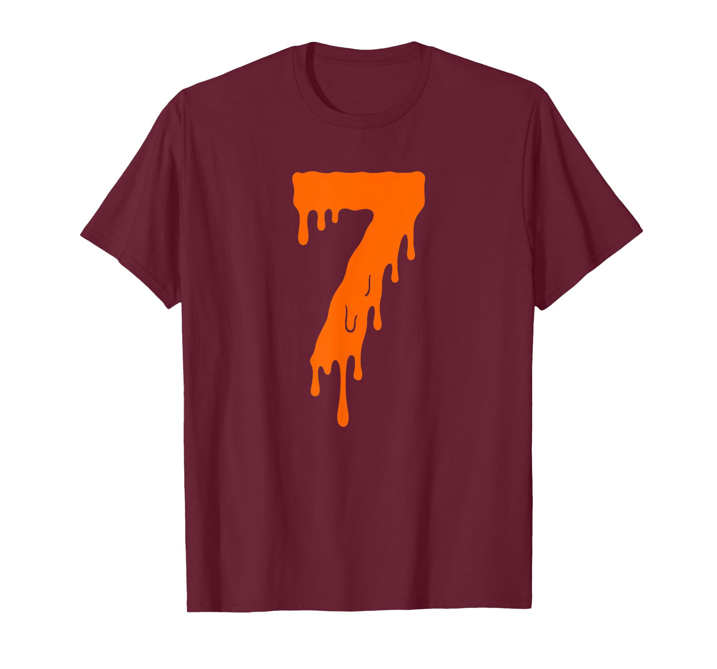 Number 7 Funny Meme Saying 6 7 Six Seven Couples Halloween T-Shirt