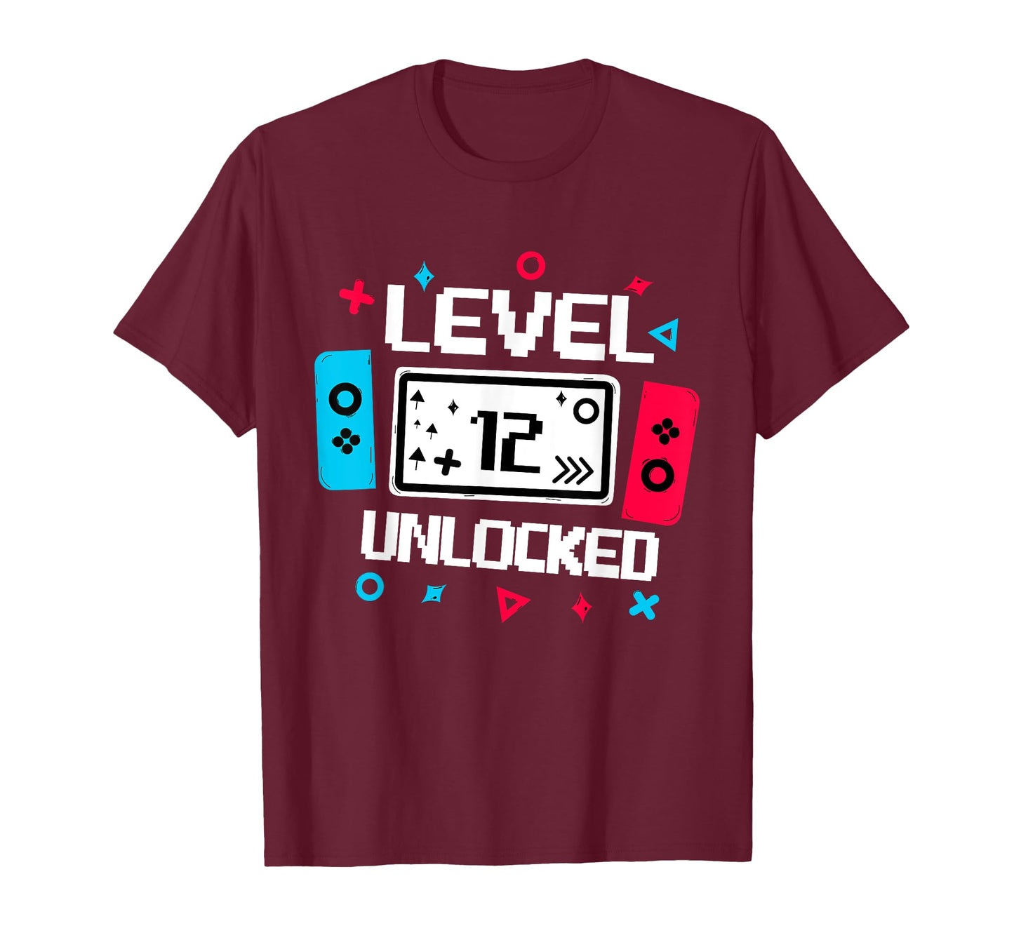 Level 12 unlocked Gamer 12th Birthday Gift Video Game lovers T-Shirt