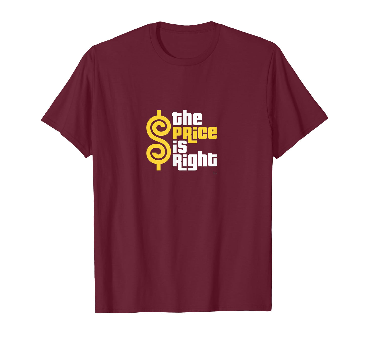 The Price is Right Yellow and White Logo T-Shirt