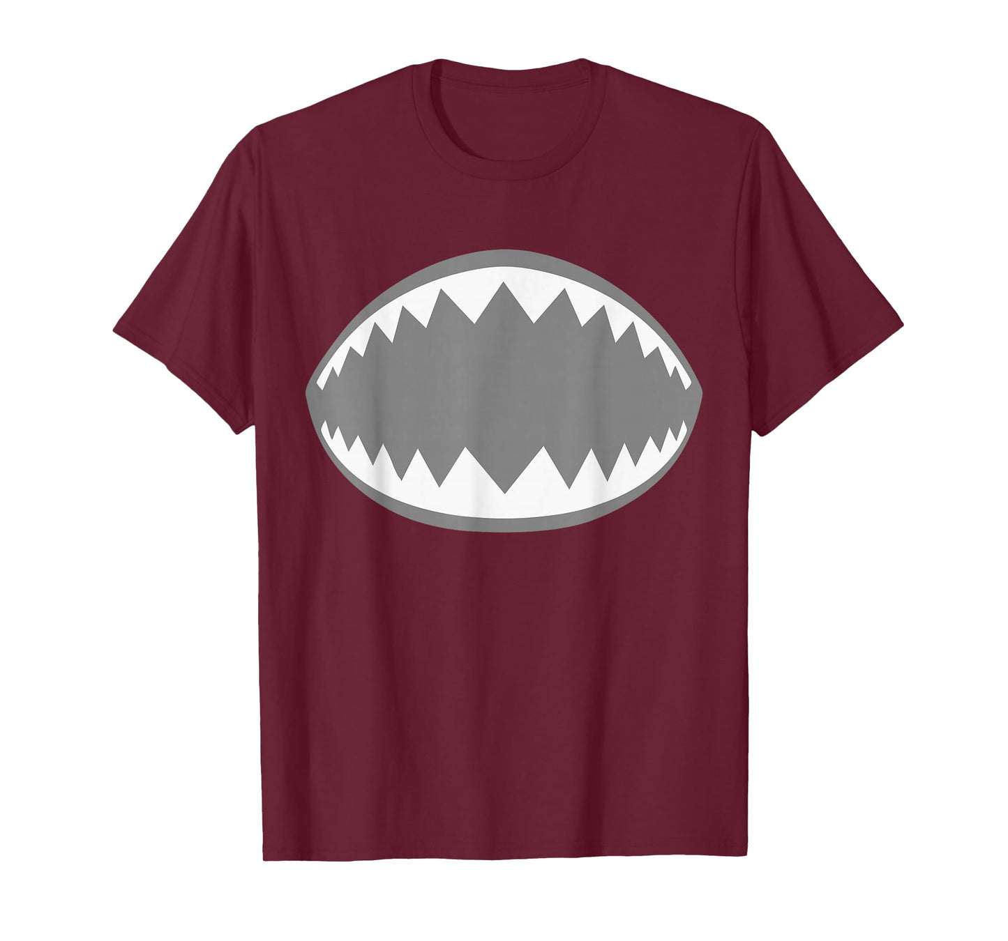 Shark Jaw Shirt Adult Kids Men Women Shark Mouth Costume T-Shirt