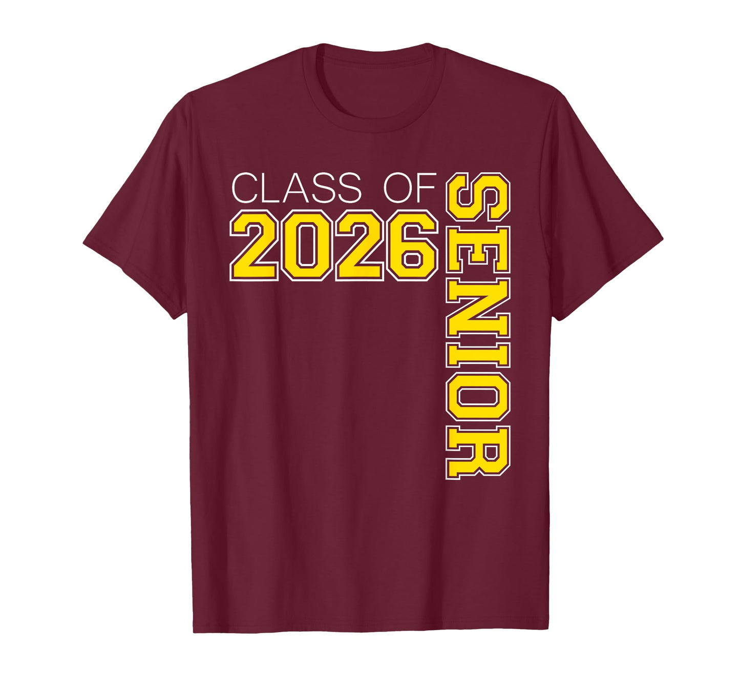 SENIOR 2026 - CLASS 26 GOLD GRADS - SENIOR CLASS 2026 SWAG 7 T-Shirt