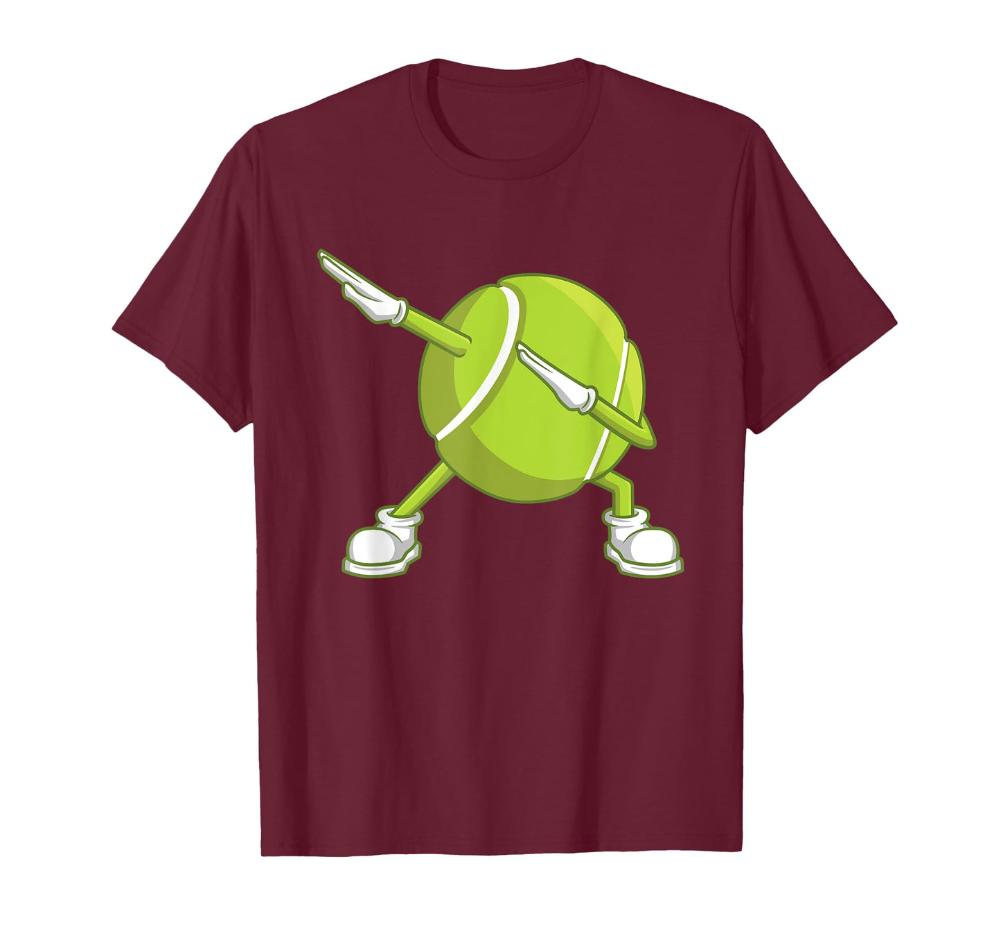 Dabbing Tennis Ball Funny Dab Dance Racket Game Outfit T-Shirt
