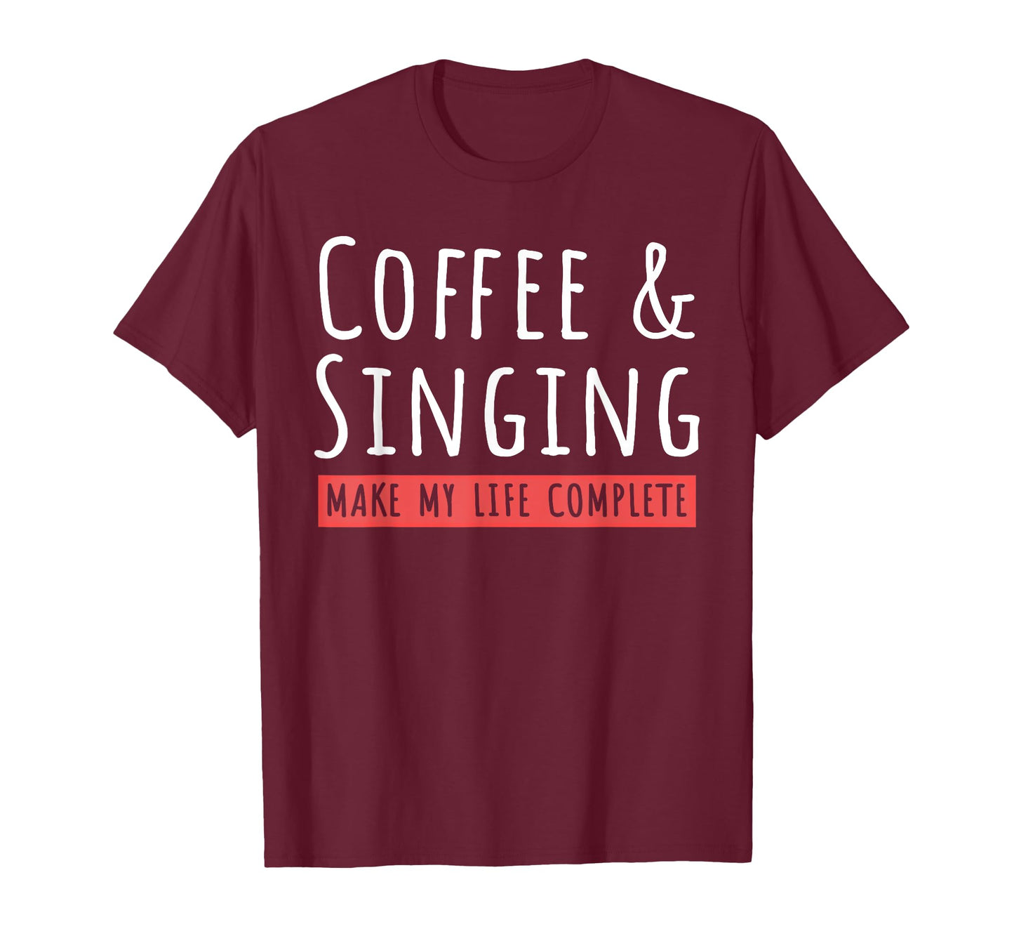 Coffee And Singing Tshirt Coffee Lovers Country Music Singer T-Shirt