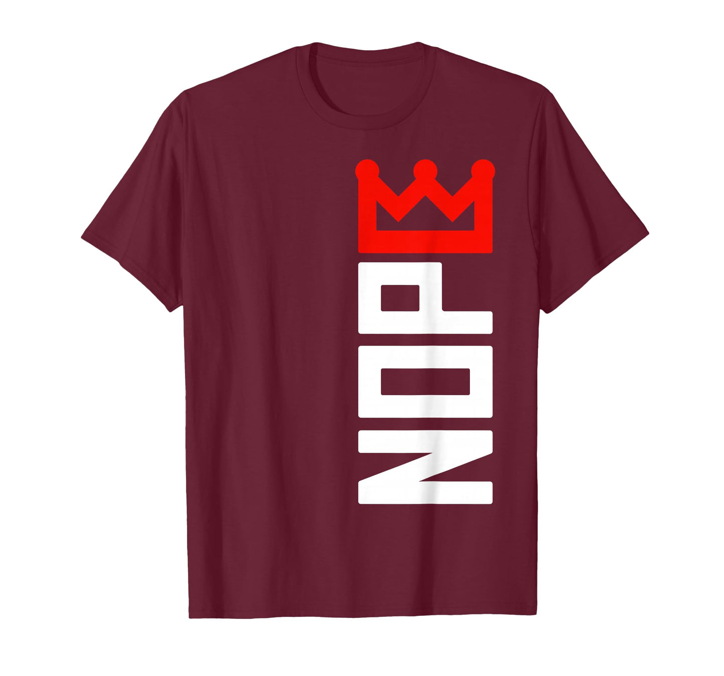 No Kings Protest Sign Vertical T-Shirt