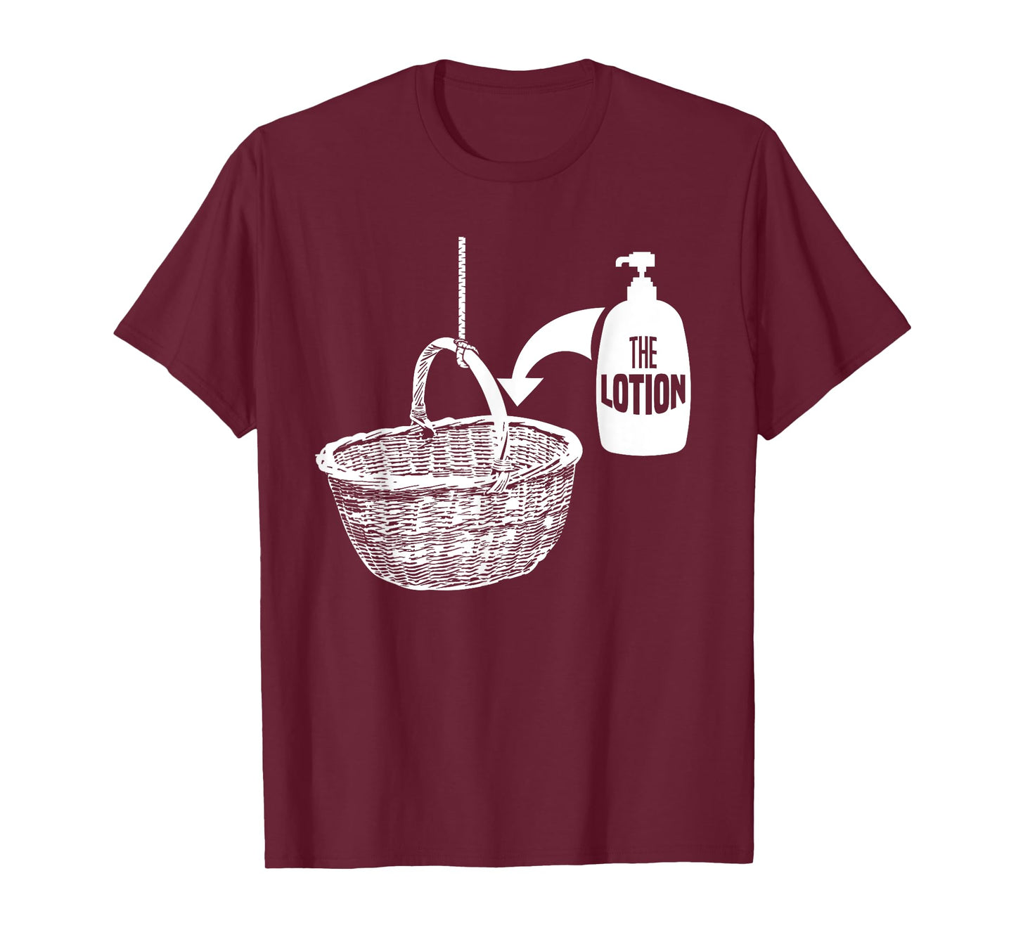 Put the Lotion in the Basket Creepy Halloween Torture T-Shirt
