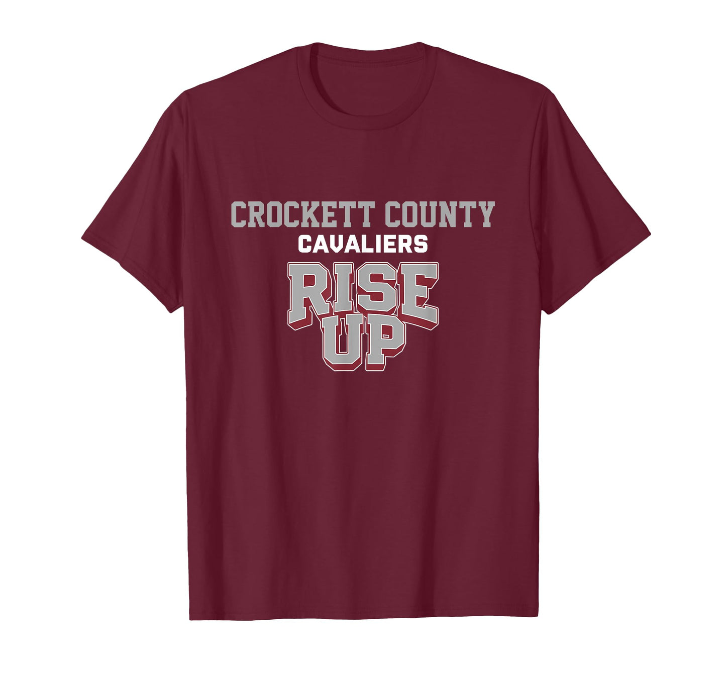 Crockett County Cavaliers Rise Up HS T-Shirt