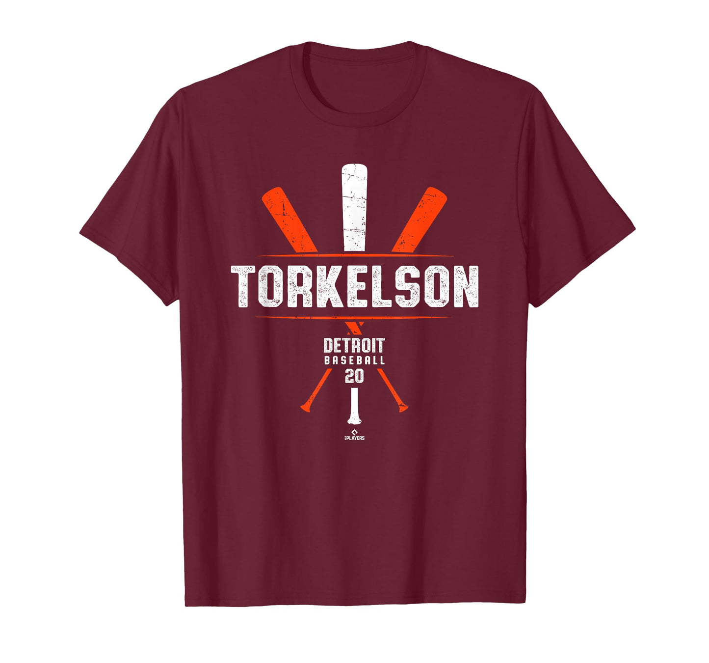Vintage Baseball Bat Gameday Spencer Torkelson Detroit T-Shirt