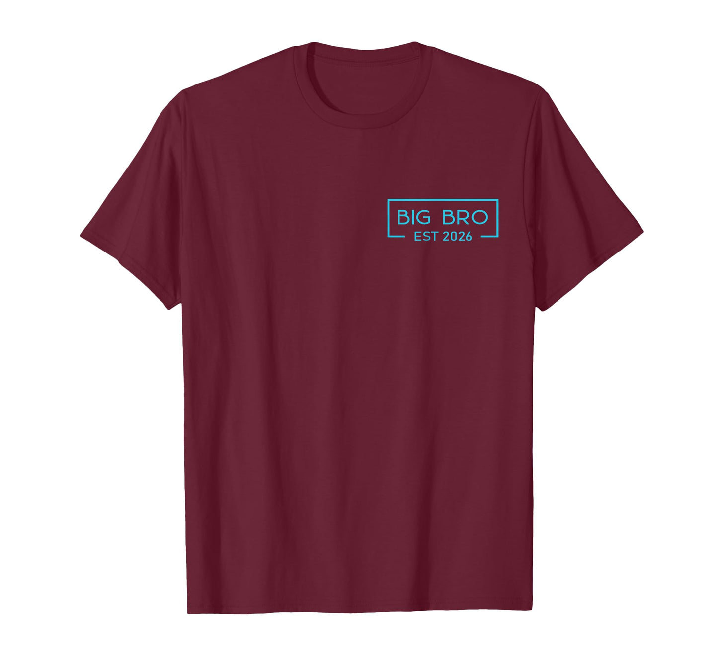 Promoted to Big Brother Est. 2026 Baby Announcement T-Shirt