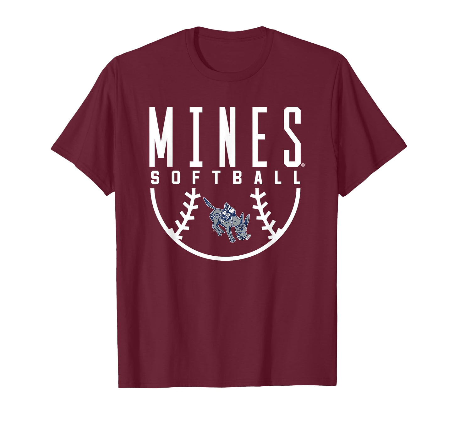 Colorado School of Mines Orediggers Softball Arch T-Shirt
