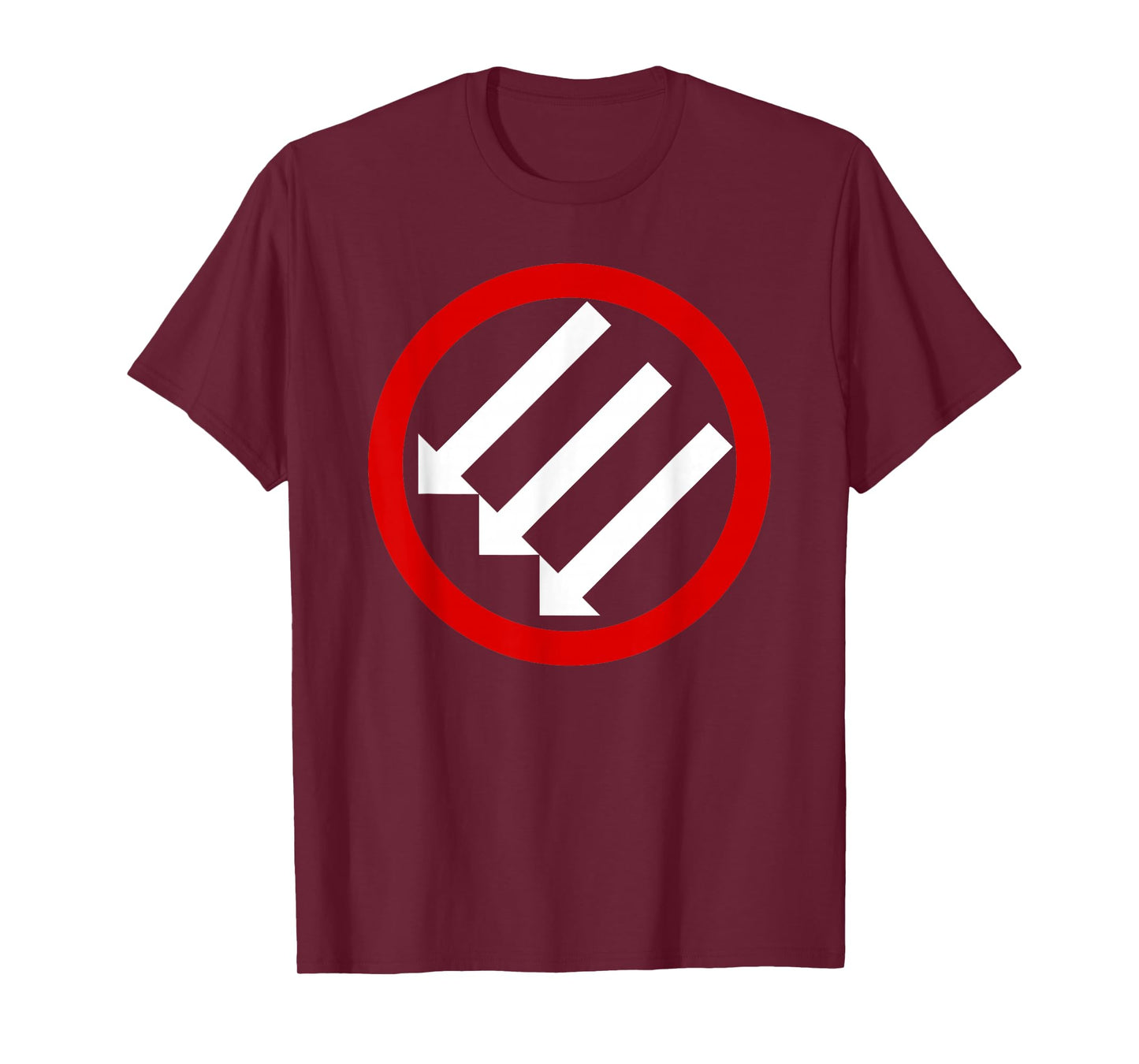 Iron Front - The Three Arrows - Stand Against Fascism T-Shirt