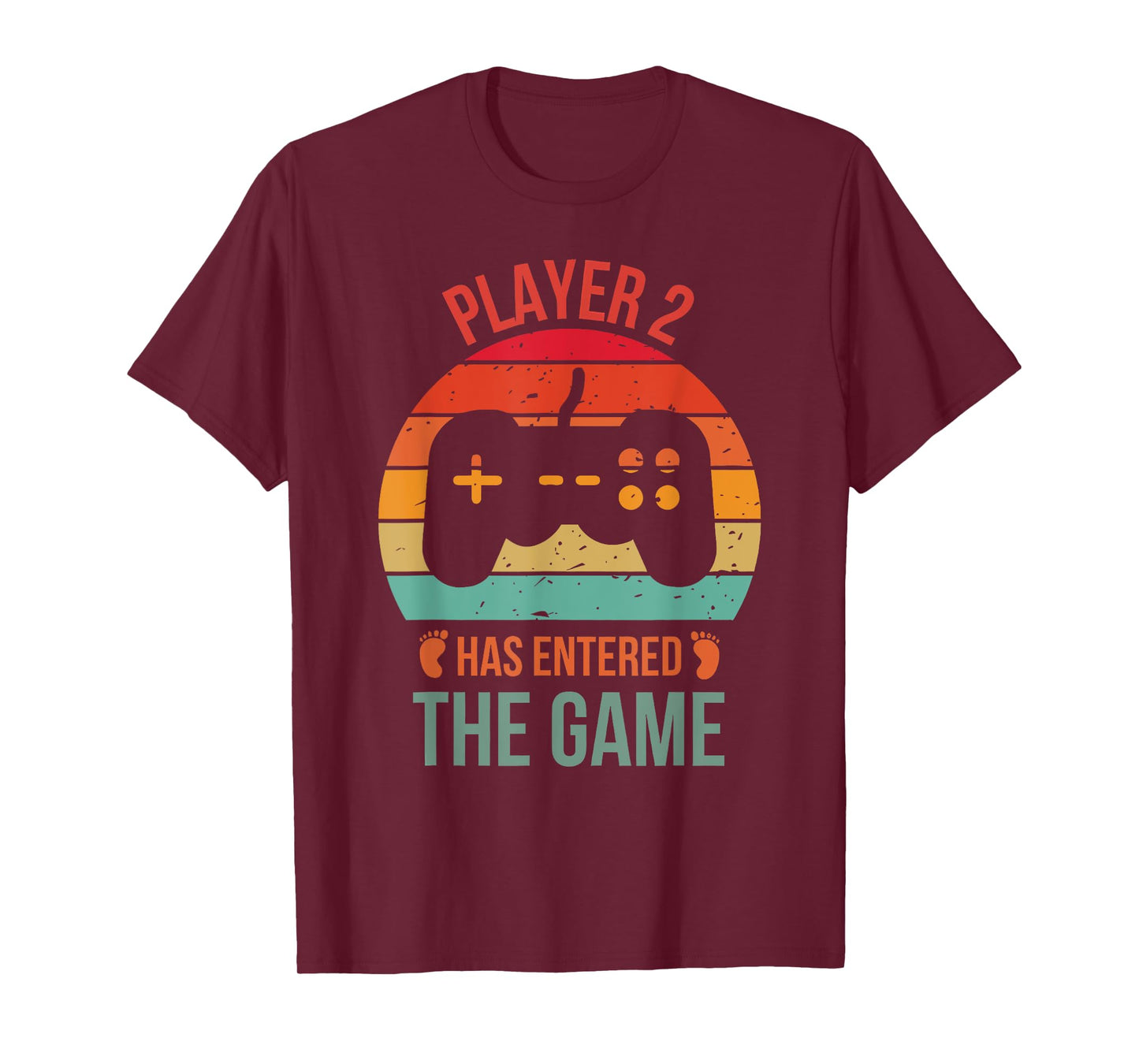 Player 2 Has Entered The Game Gamer New Baby Newborn T-Shirt