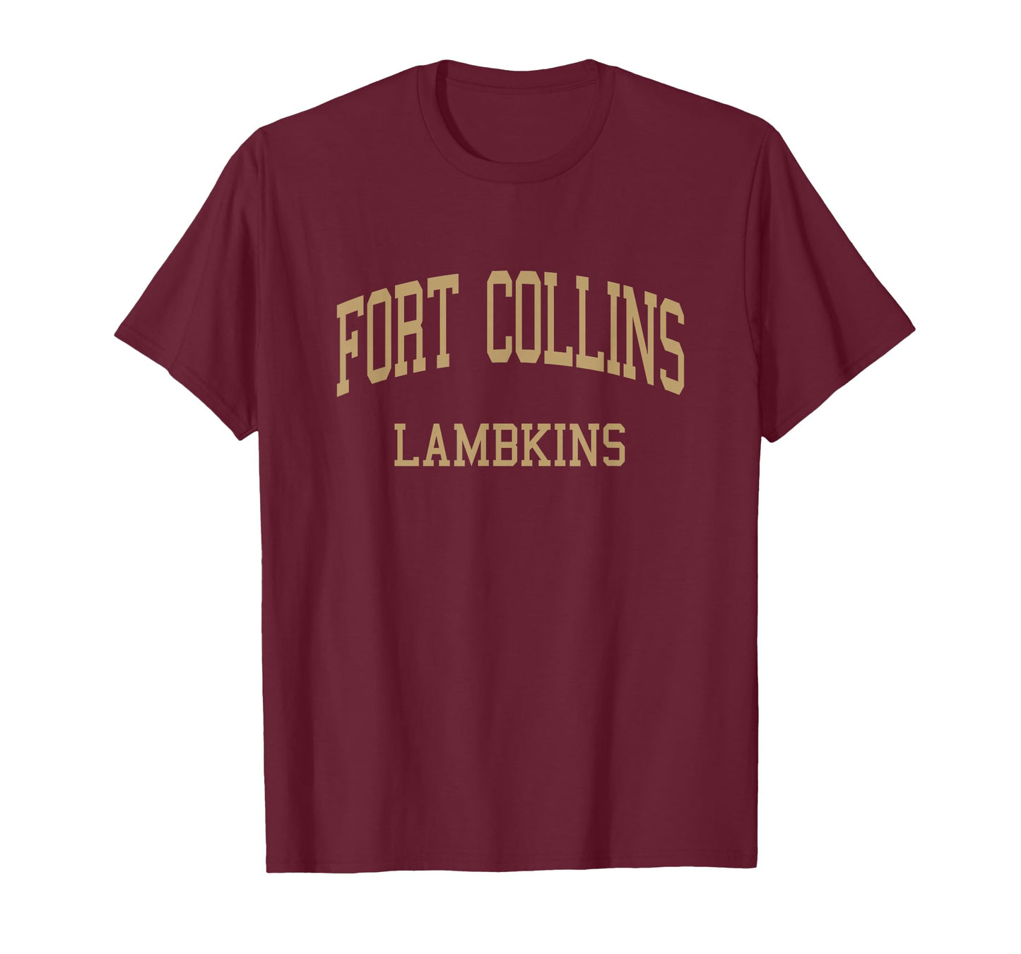 Fort Collins High School HS Fort Collins CO Retro Sports T-Shirt