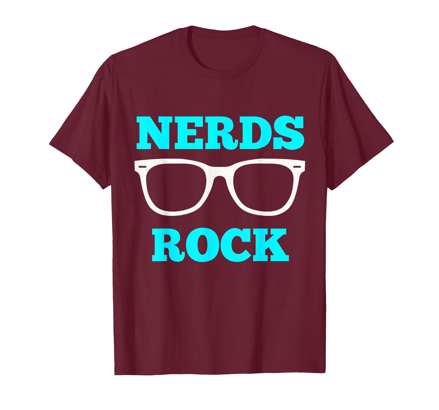 Nerds Rock T Shirt Gamer Geek Fun Cute Nerd Shirt Boy Girl T-Shirt