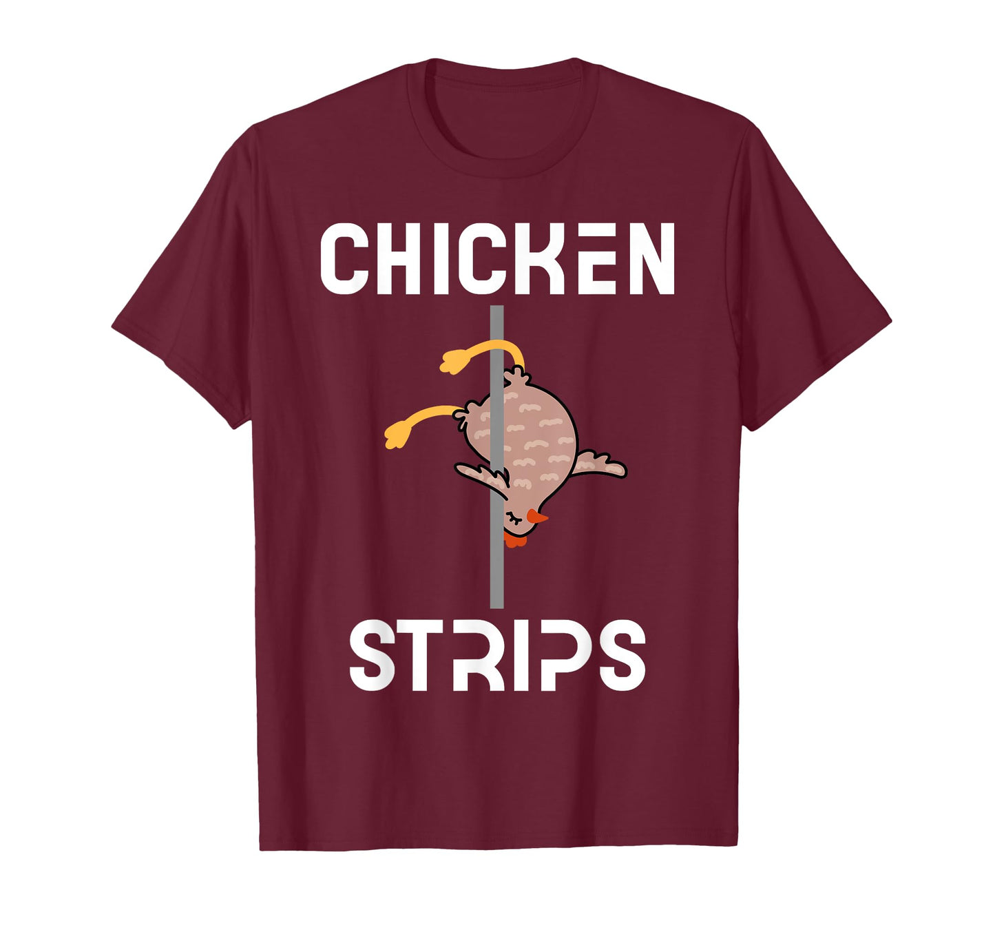 Chicken Strips Funny Dancing Chicken BBQ Barbeque Squad T-Shirt