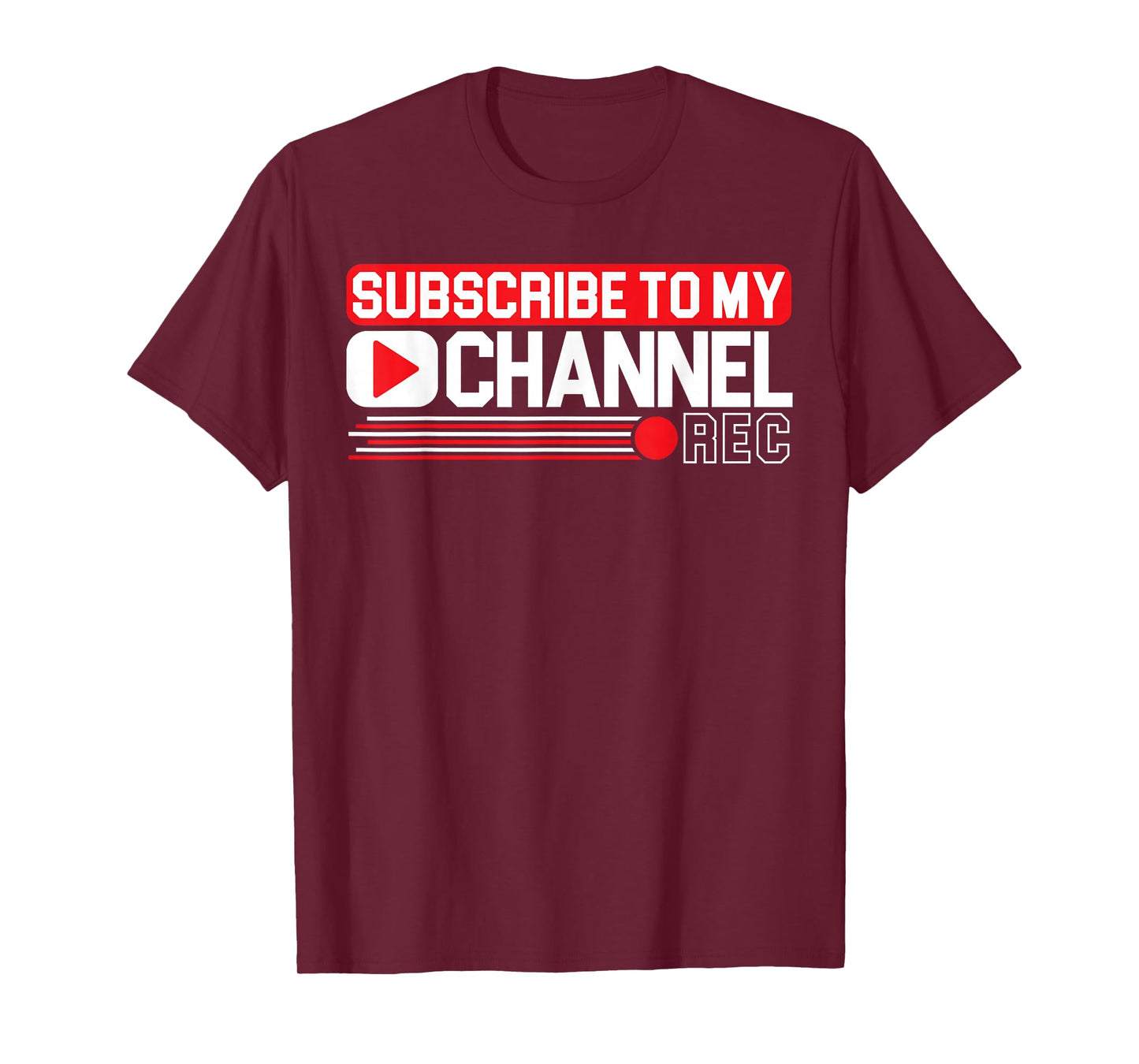 Subscribe To My Channel Livestreaming Online Streaming T-Shirt