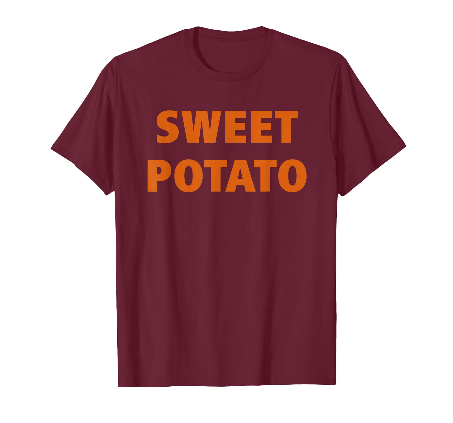 Sweet Potato Shirt Grouchy Potato T-Shirt Thankgiving Funny T-Shirt