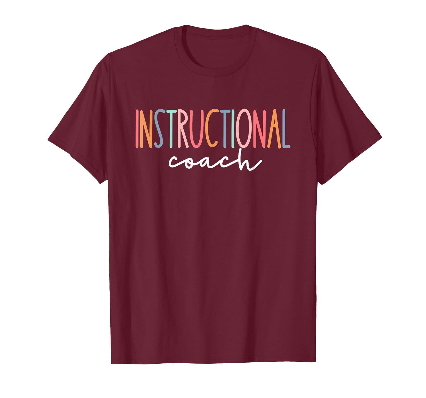 Instructional Coach Squad Teacher School Academic Specialist T-Shirt